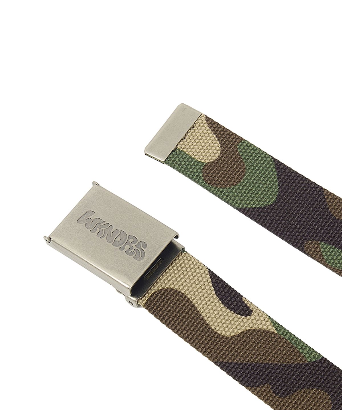 위캔더스(WKNDRS) GRAFFITI LOGO BELT (CAMO)
