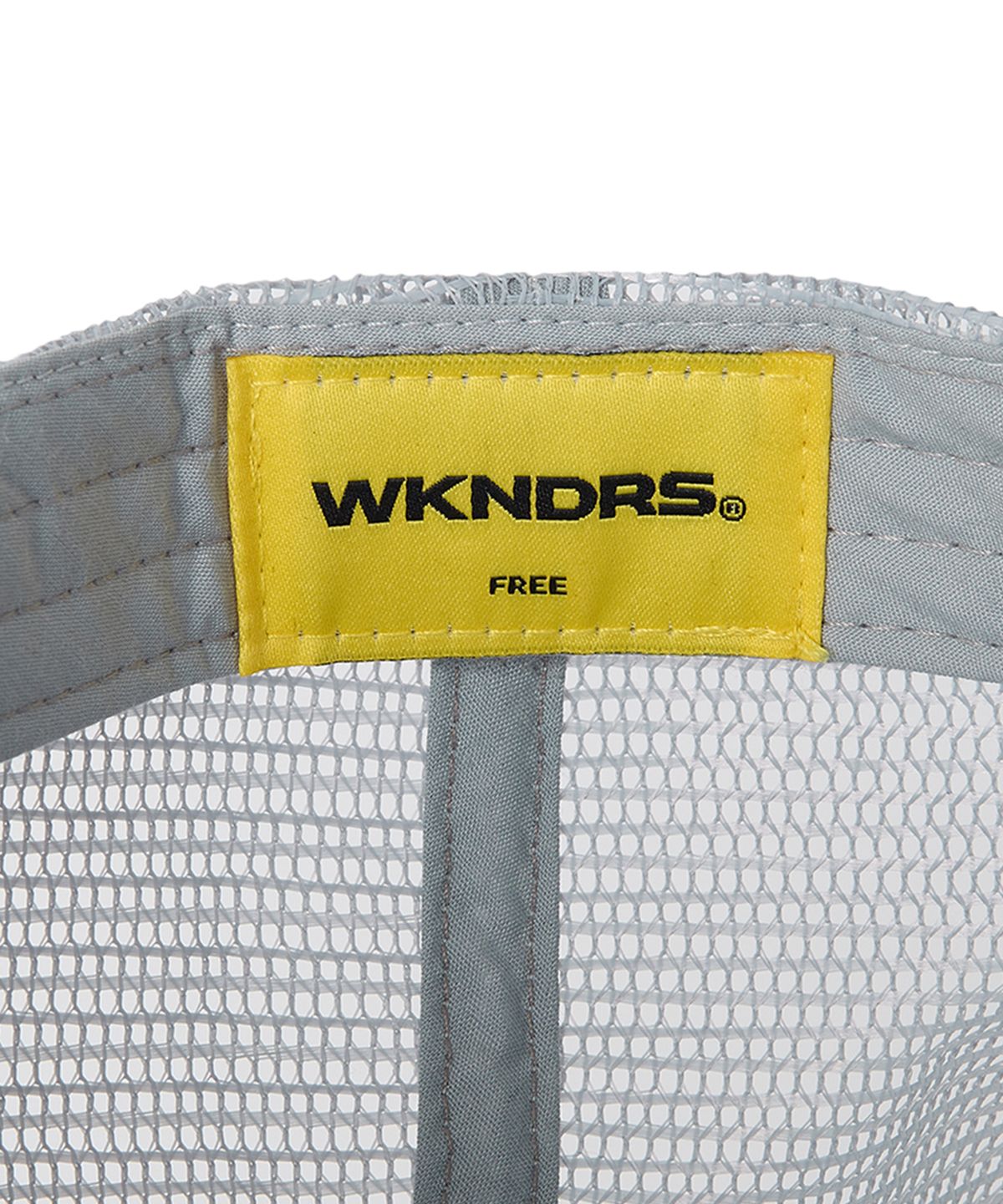 위캔더스(WKNDRS) SPRAY TRUCKER CAP (L.GREY)