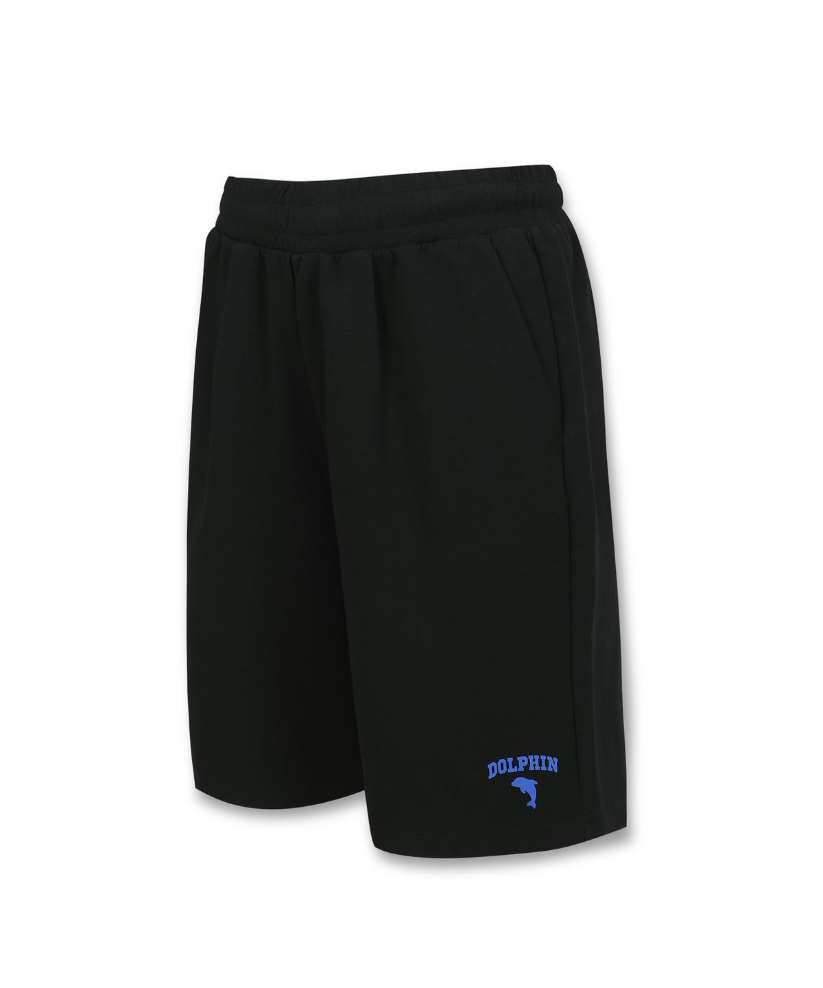 돌핀웨이브어패럴(DOLPHIN WAVE APPAREL) [세트] 돌핀 체인자수 반팔티셔츠 +원턱 스웨트 쇼츠