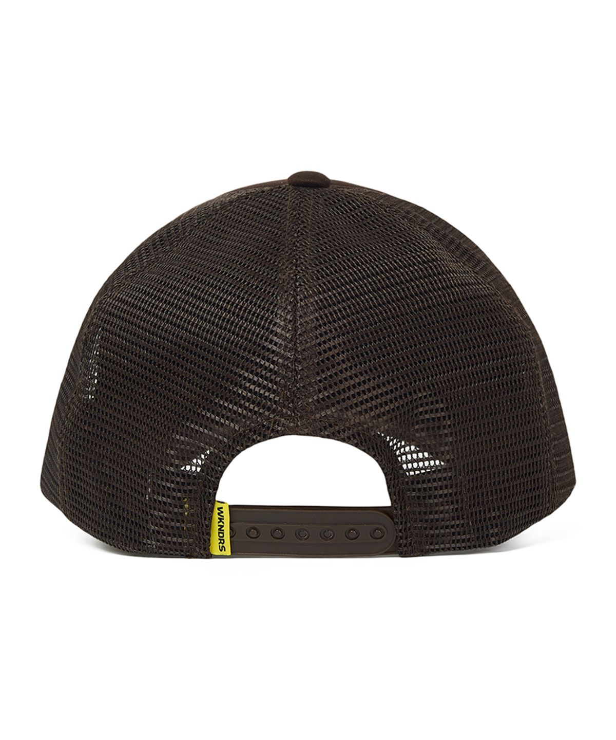 위캔더스(WKNDRS) SPRAY TRUCKER CAP (BROWN)