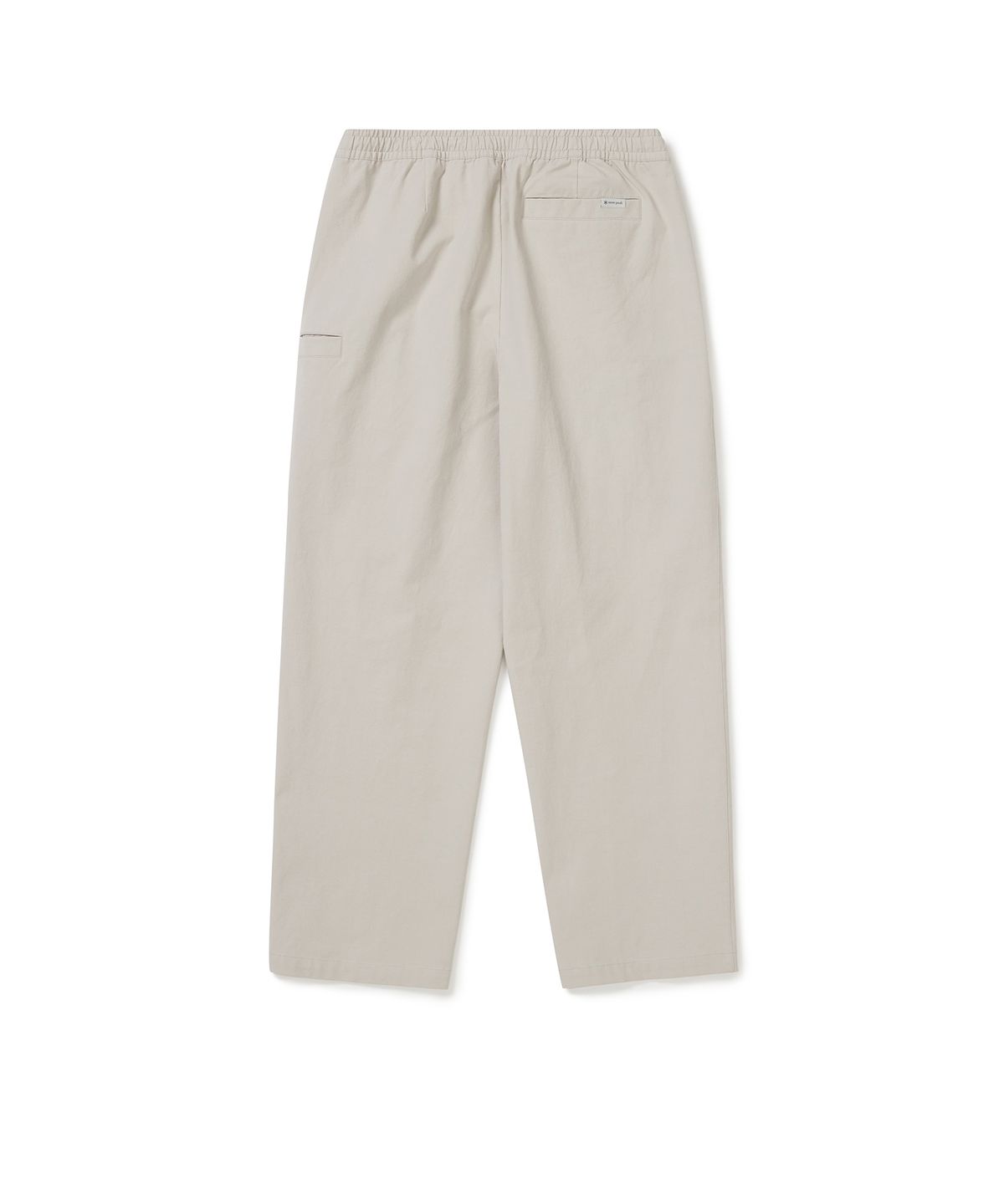 스노우피크 어패럴(SNOWPEAK APPAREL) 워크 원포켓 스트레이트 팬츠 (S25ZMDPT12) Light Beige