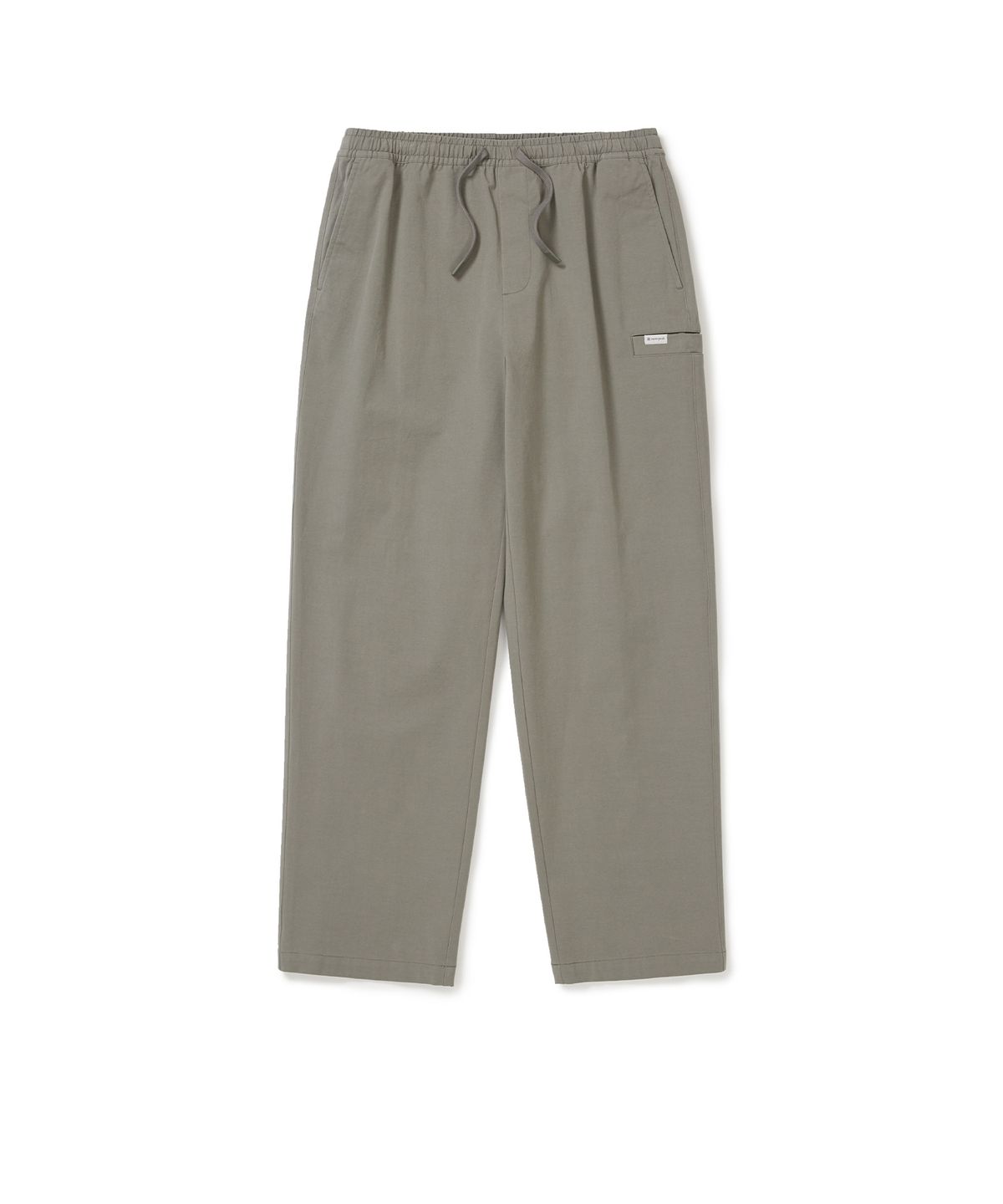스노우피크 어패럴(SNOWPEAK APPAREL) 워크 원포켓 스트레이트 팬츠 (S25ZMDPT12) Khaki Gray
