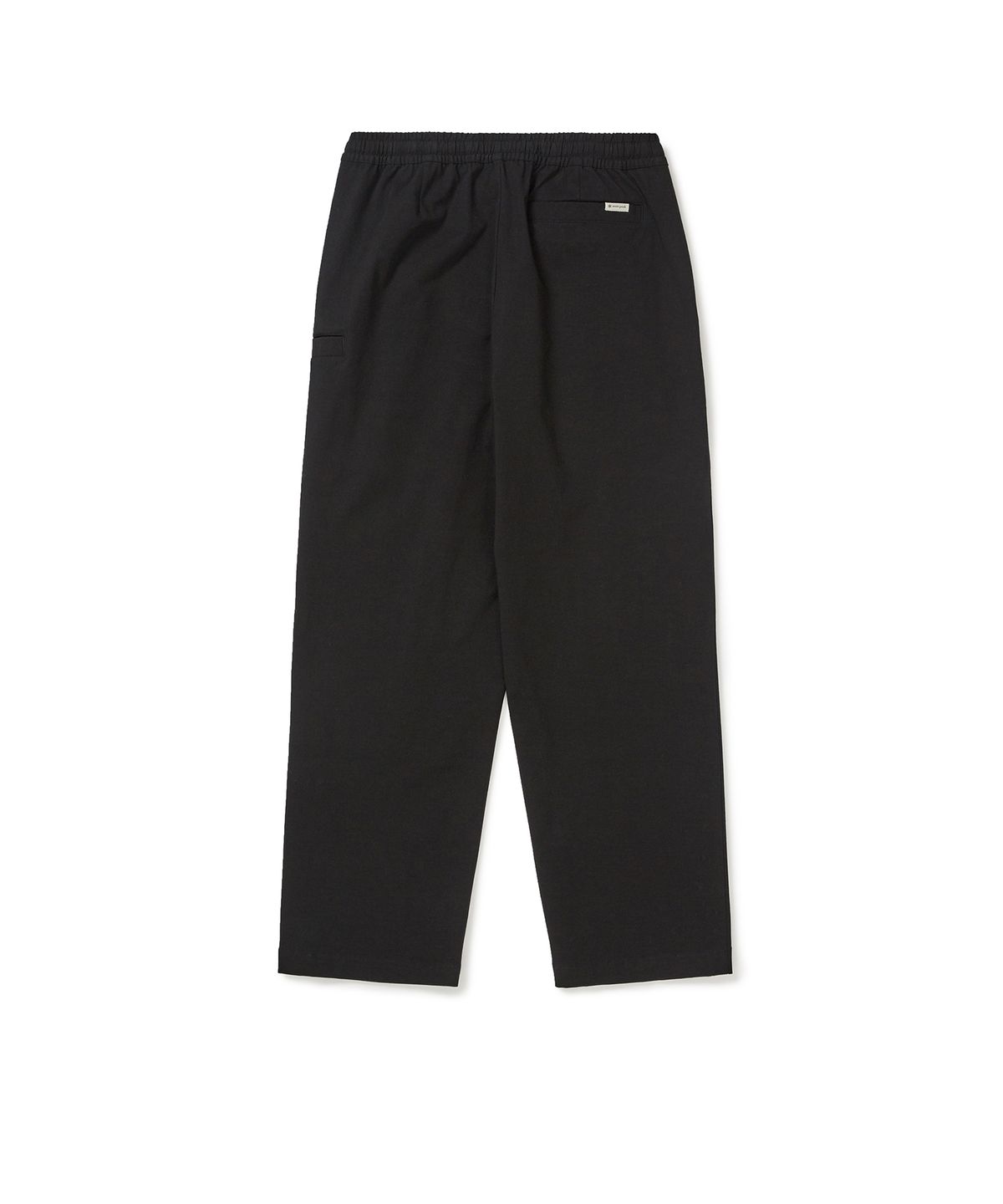 스노우피크 어패럴(SNOWPEAK APPAREL) 워크 원포켓 스트레이트 팬츠 (S25ZMDPT12) Black