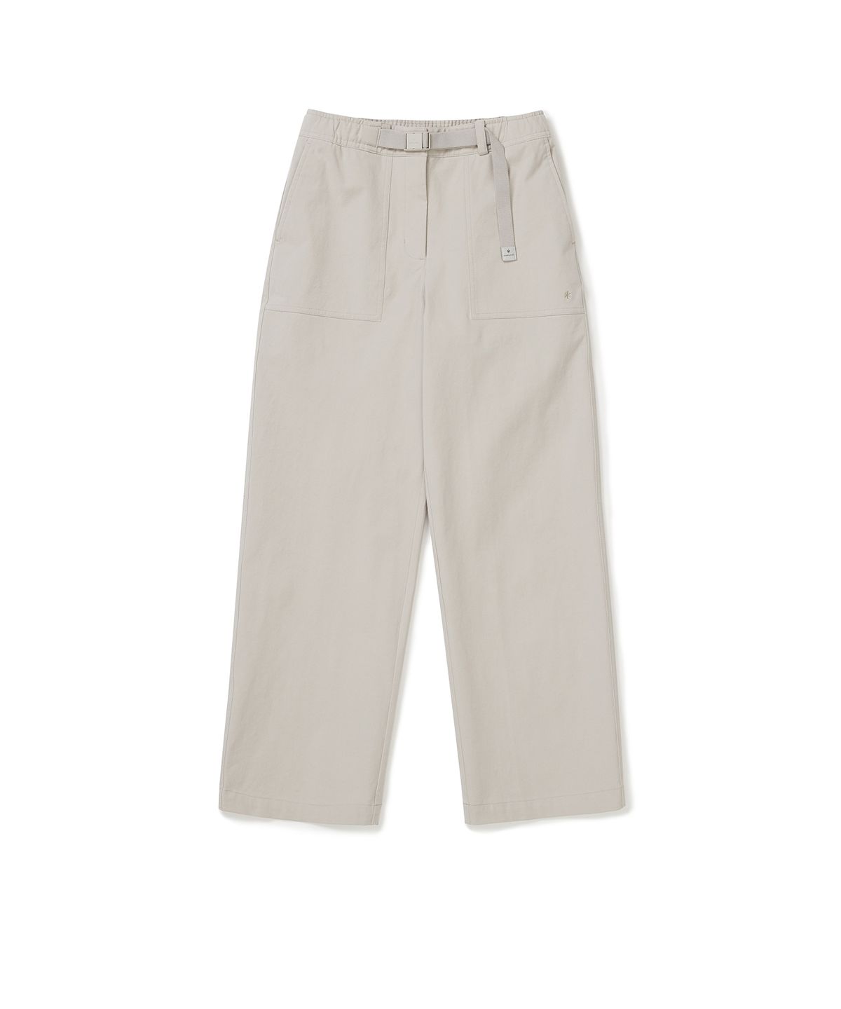 스노우피크 어패럴(SNOWPEAK APPAREL) 워크 여성 퍼티그 팬츠 (S25ZWDPT13) Light Beige