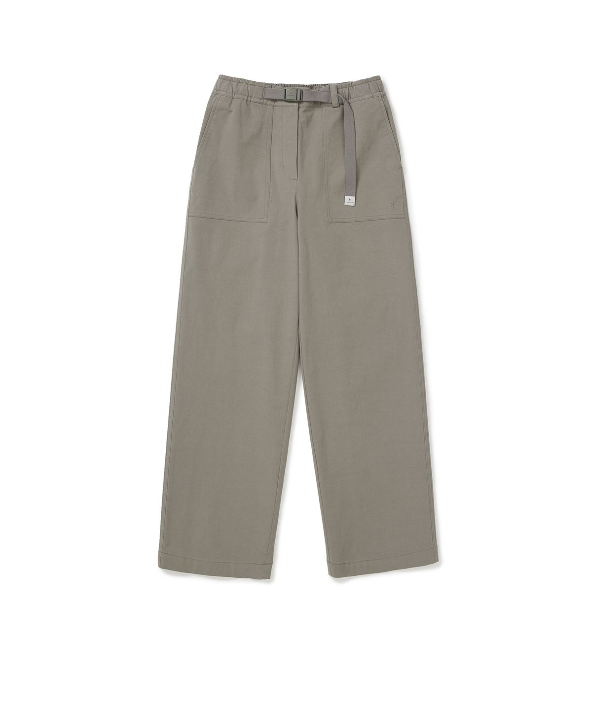 스노우피크 어패럴(SNOWPEAK APPAREL) 워크 여성 퍼티그 팬츠 (S25ZWDPT13) Khaki Gray