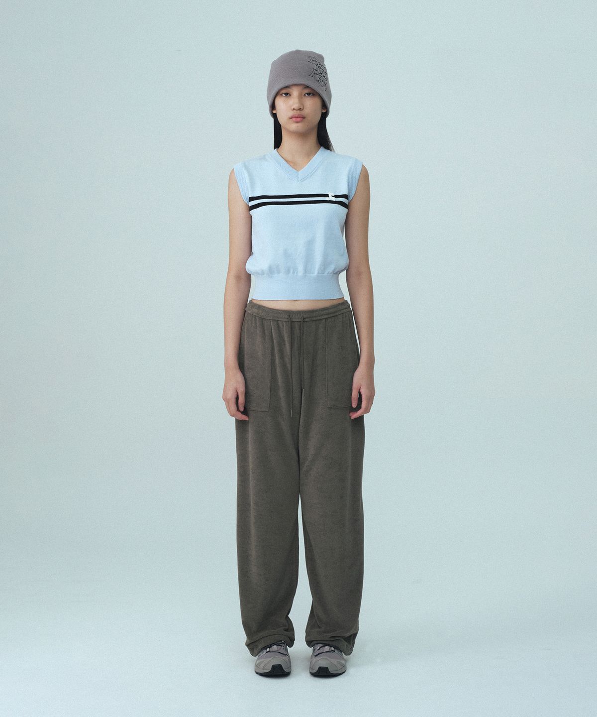 레스트앤레크레이션(REST&RECREATION) TERRY JOGGER PANTS - KHAKI