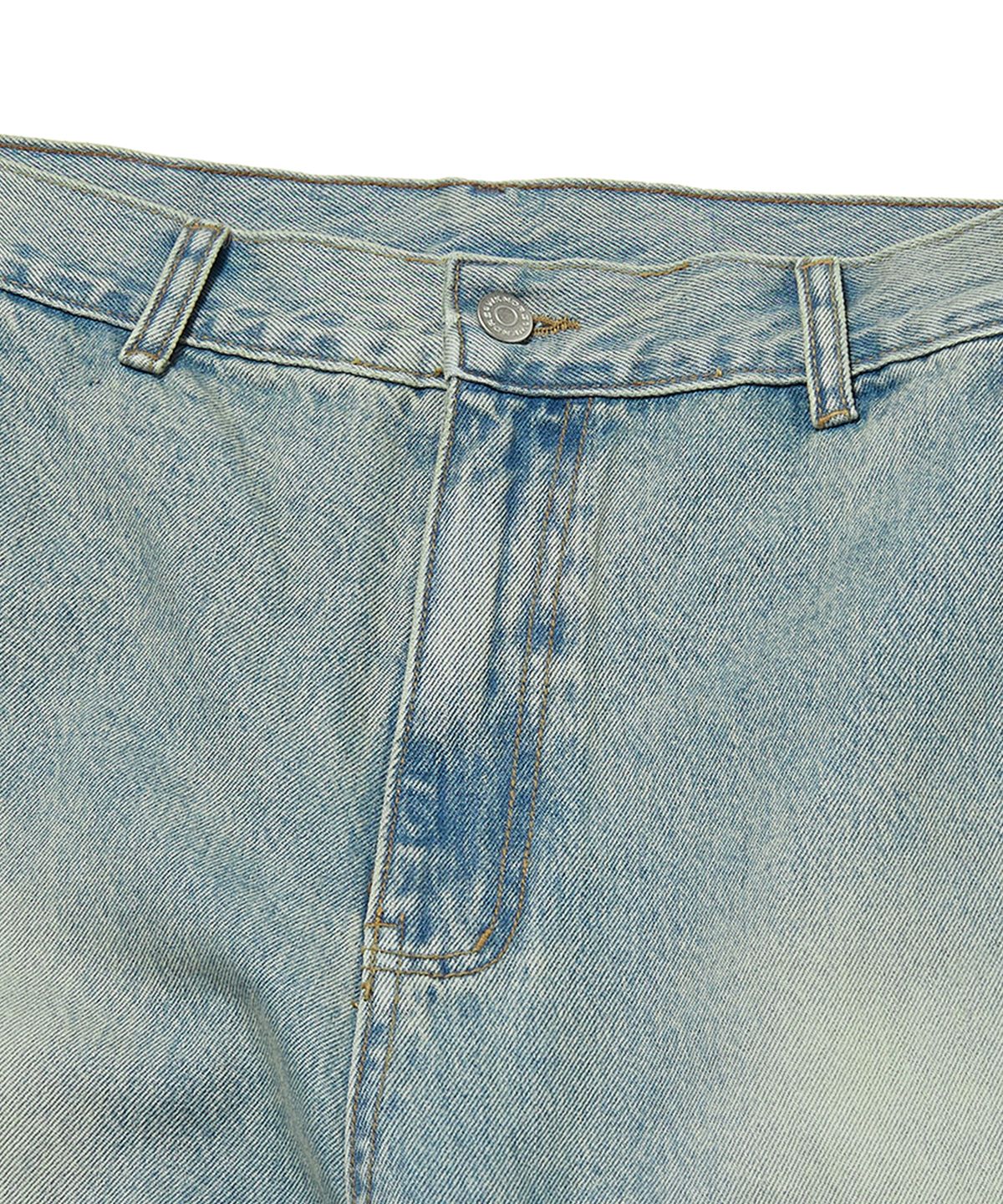 위캔더스(WKNDRS) STITCH DISTRESSED PANTS (S.DENIM)