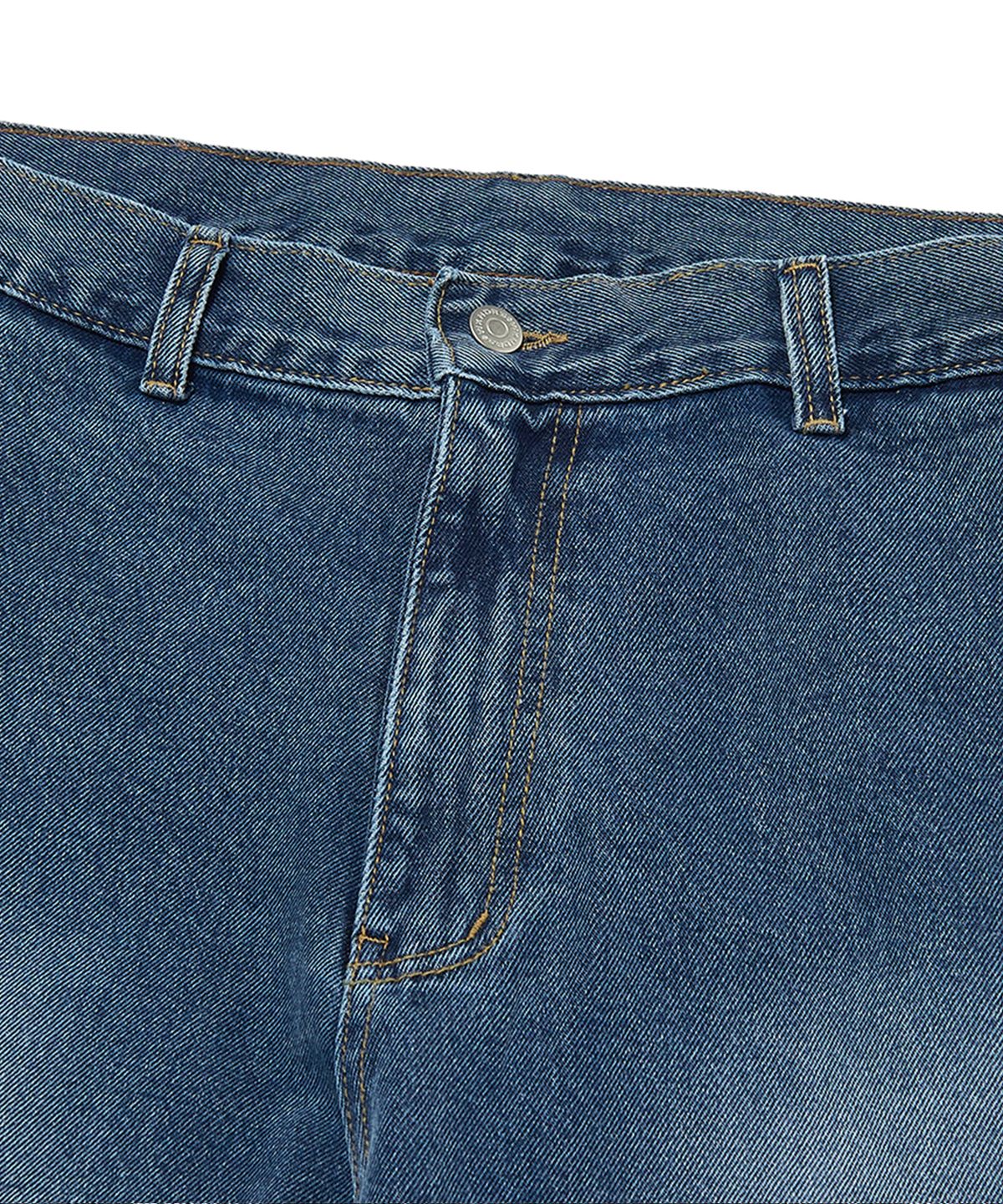 위캔더스(WKNDRS) STITCH DISTRESSED PANTS (DENIM)