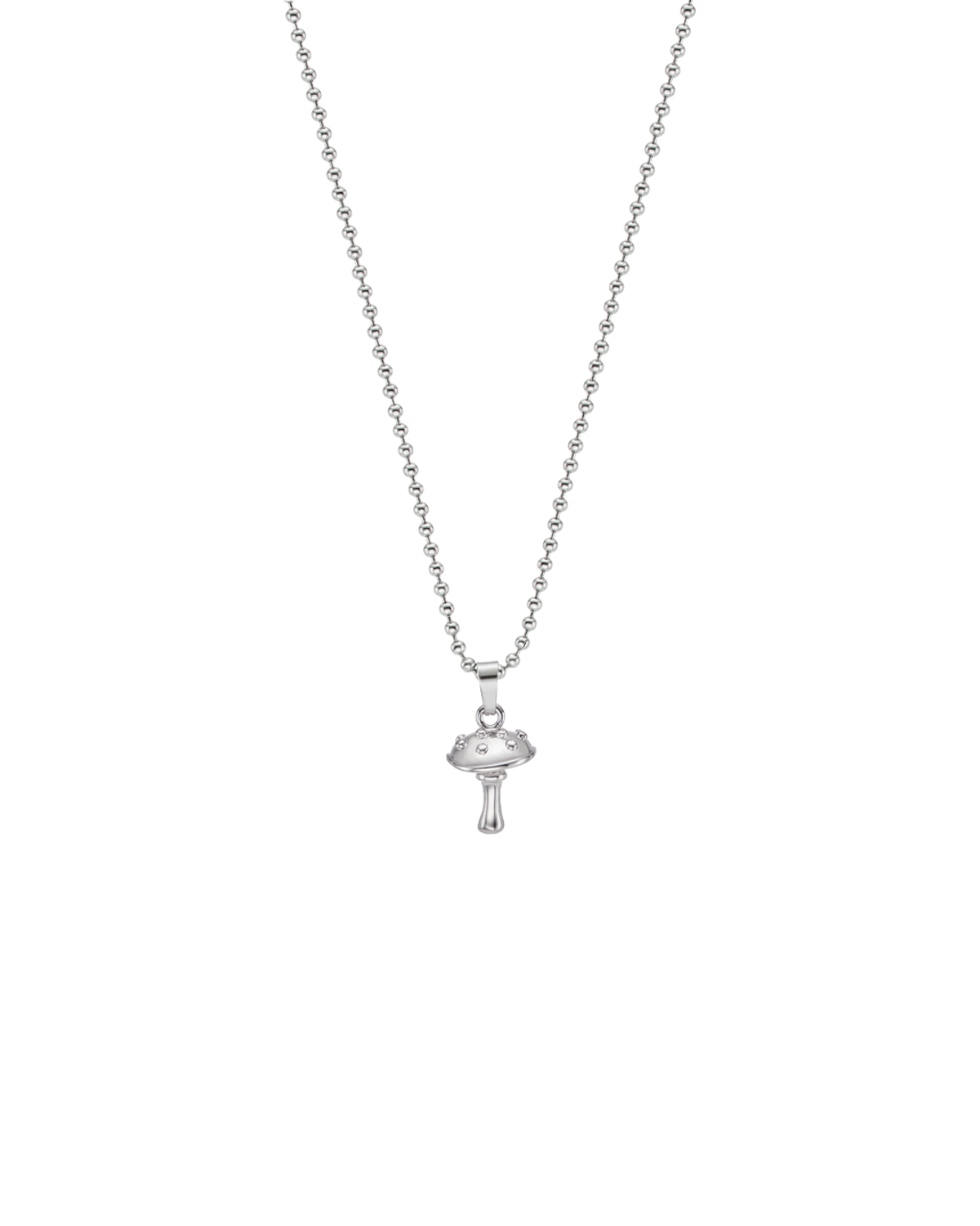 미디엄스(MEDIUMS) Magic Mushroom Necklace - Silver (매직 머쉬룸 목걸이)