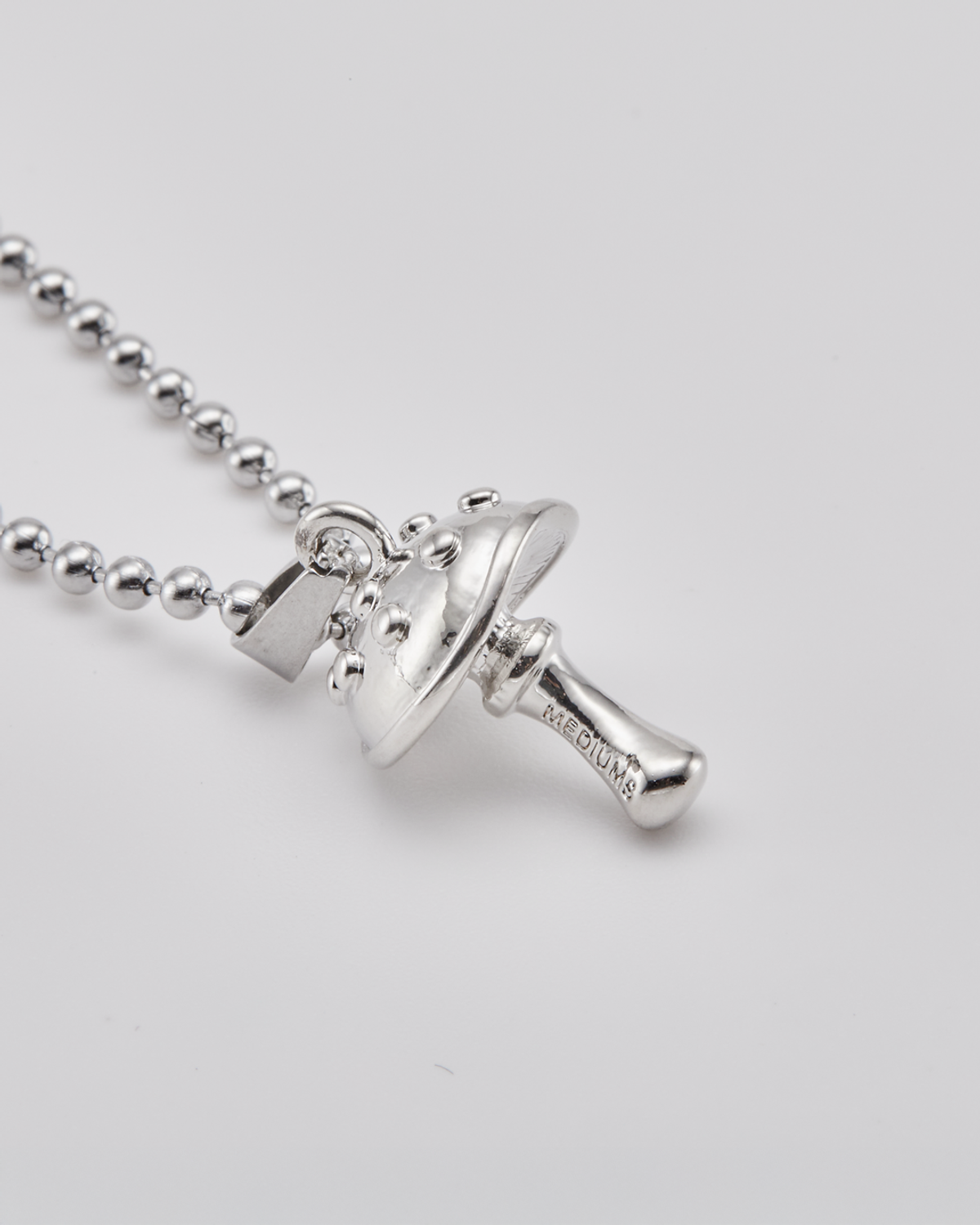미디엄스(MEDIUMS) Magic Mushroom Necklace - Silver (매직 머쉬룸 목걸이)