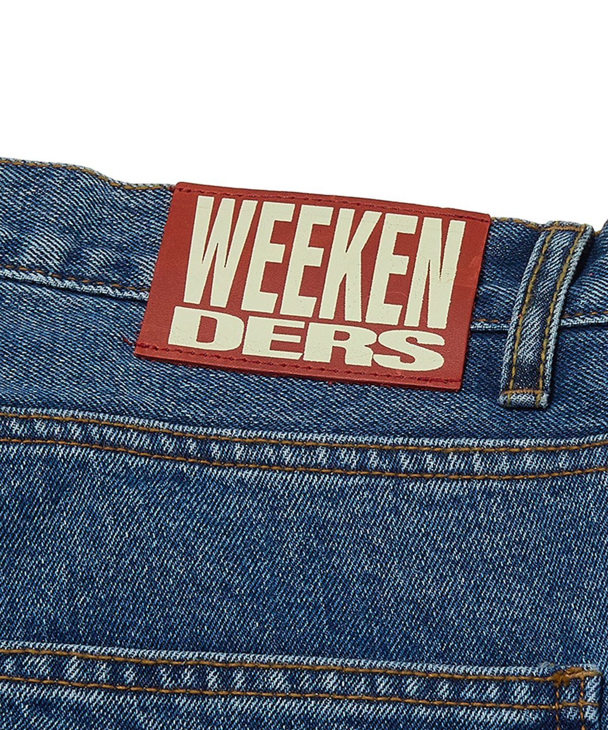 위캔더스(WKNDRS) APPLE DENIM PANTS (DENIM)