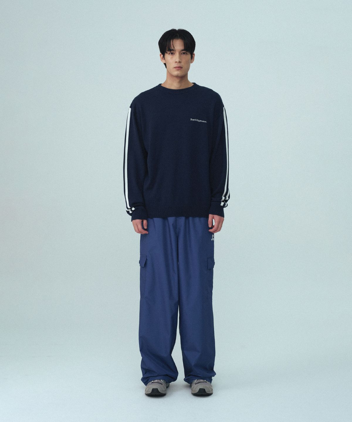 레스트앤레크레이션(REST&RECREATION) WIDE CARGO PANTS - BLUE