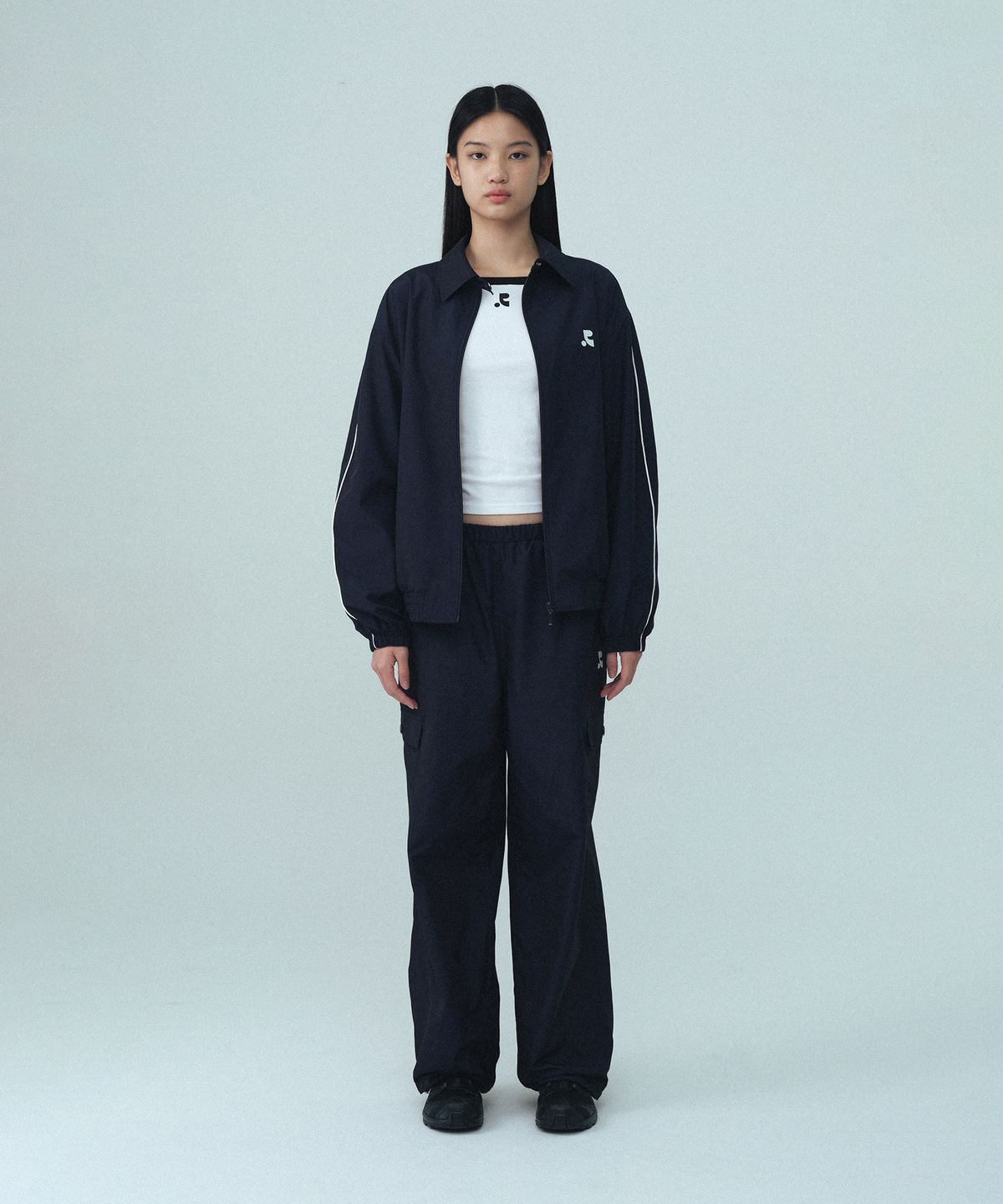 레스트앤레크레이션(REST&RECREATION) WIDE CARGO PANTS - DARK NAVY