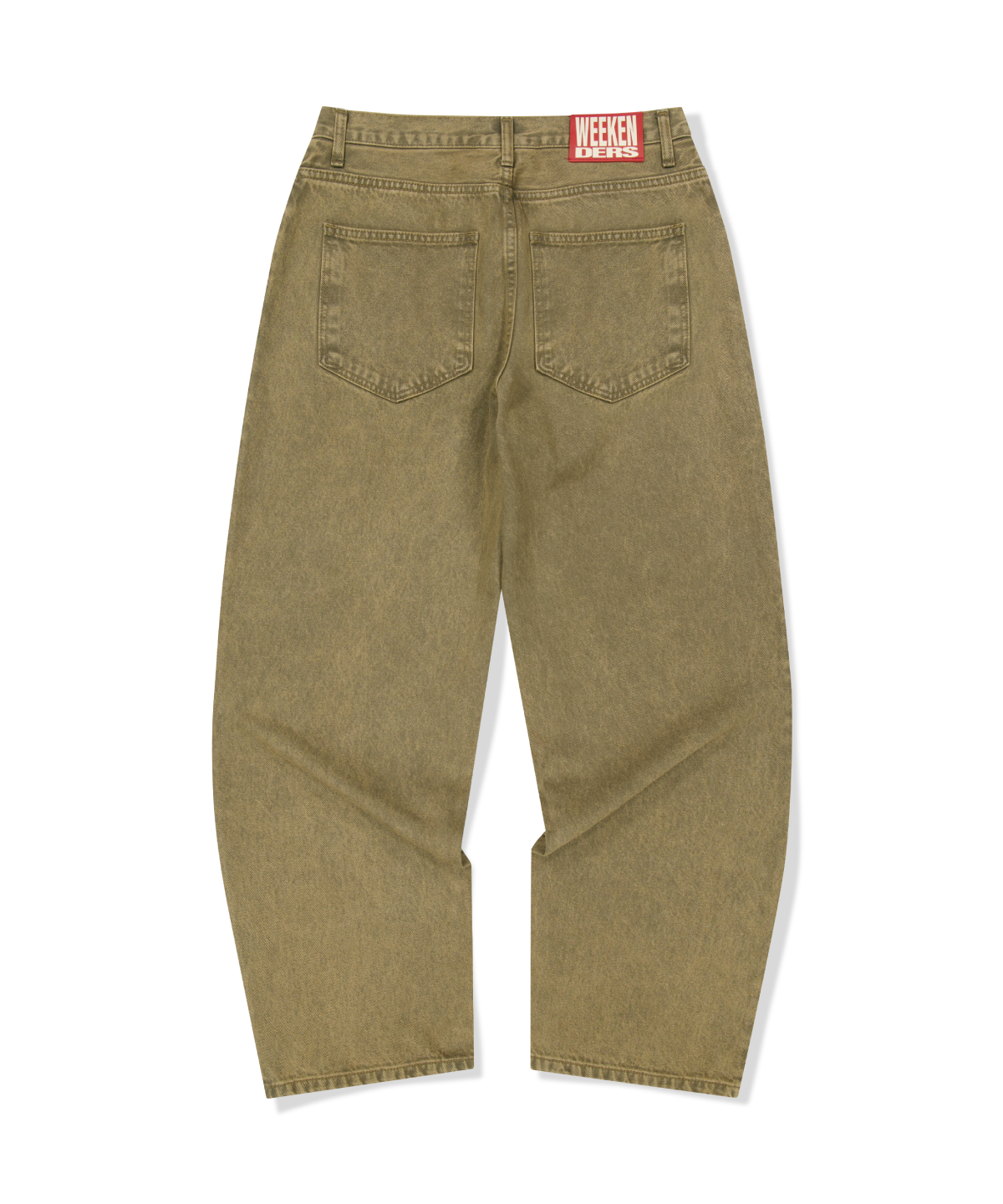 위캔더스(WKNDRS) APPLE DENIM PANTS (BEIGE)