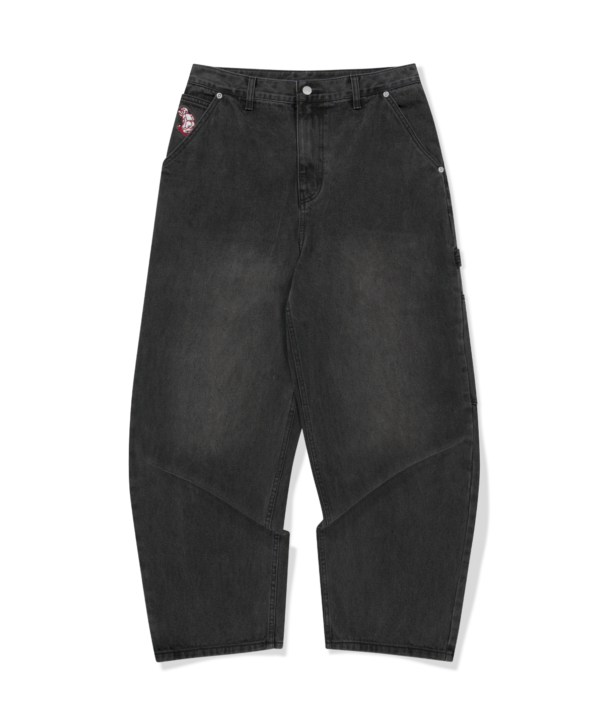위캔더스(WKNDRS) DRAGGY WORK PANTS (BLACK)