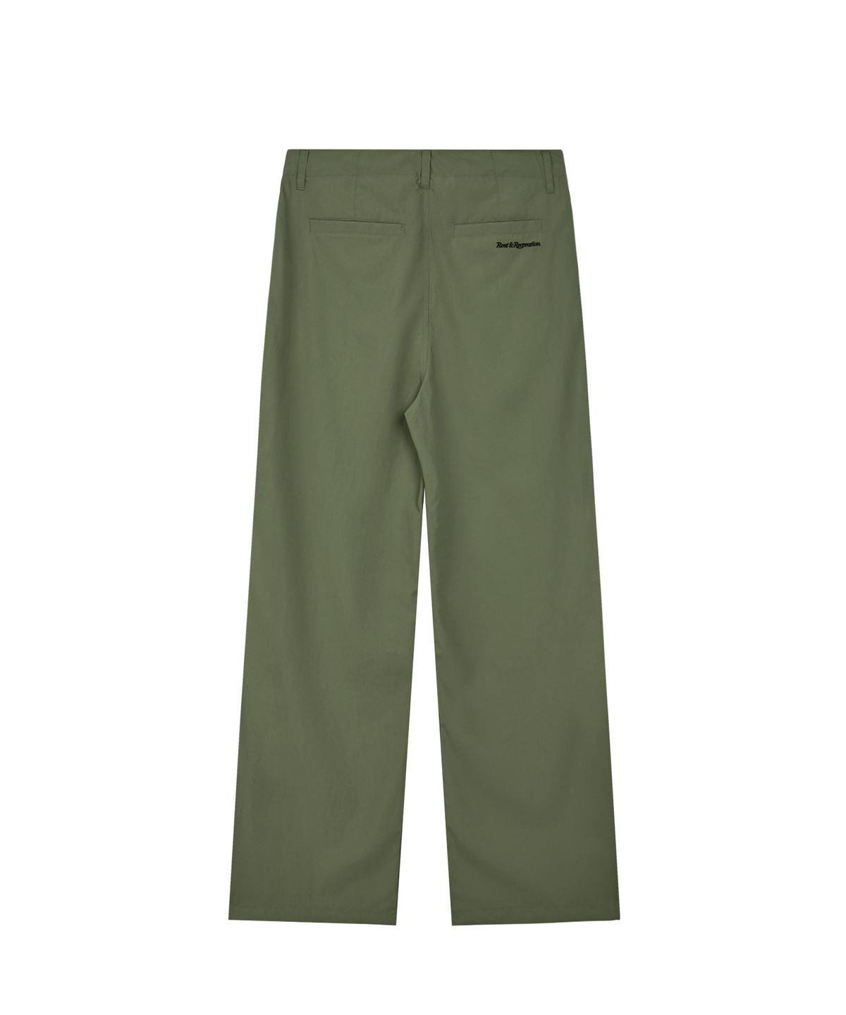 레스트앤레크레이션(REST&RECREATION) NYLON PARACHUTE PANTS - OLIVE