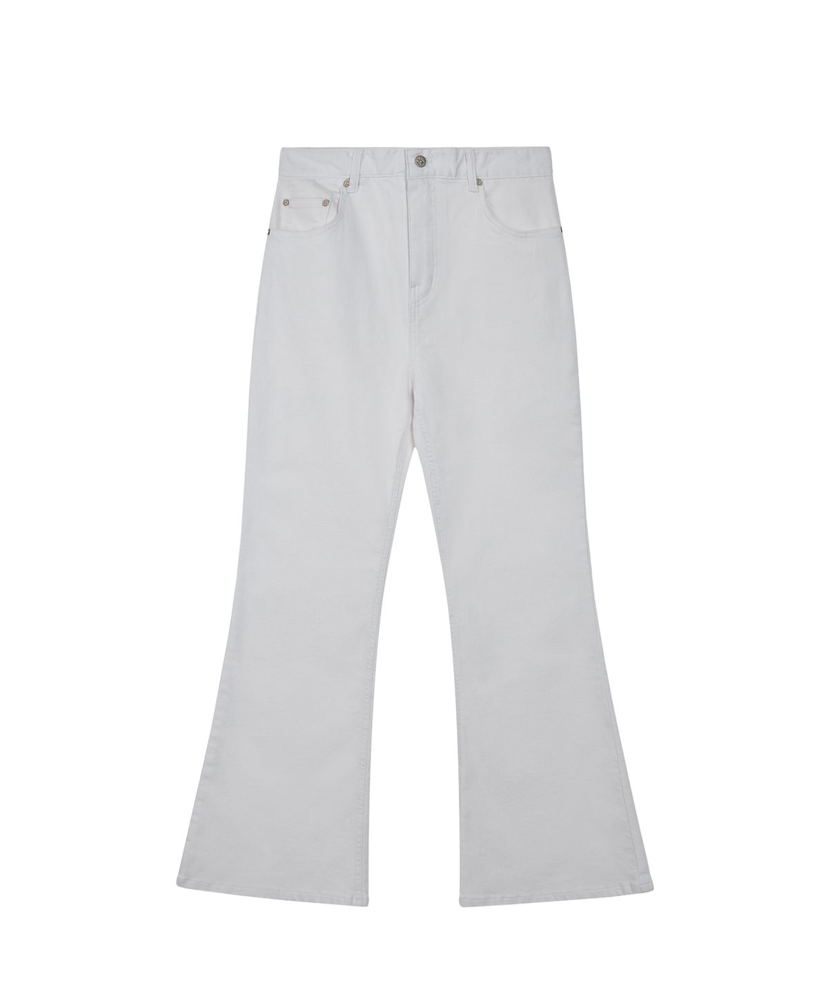 레스트앤레크레이션(REST&RECREATION) WIDE FLARE JEANS - WHITE