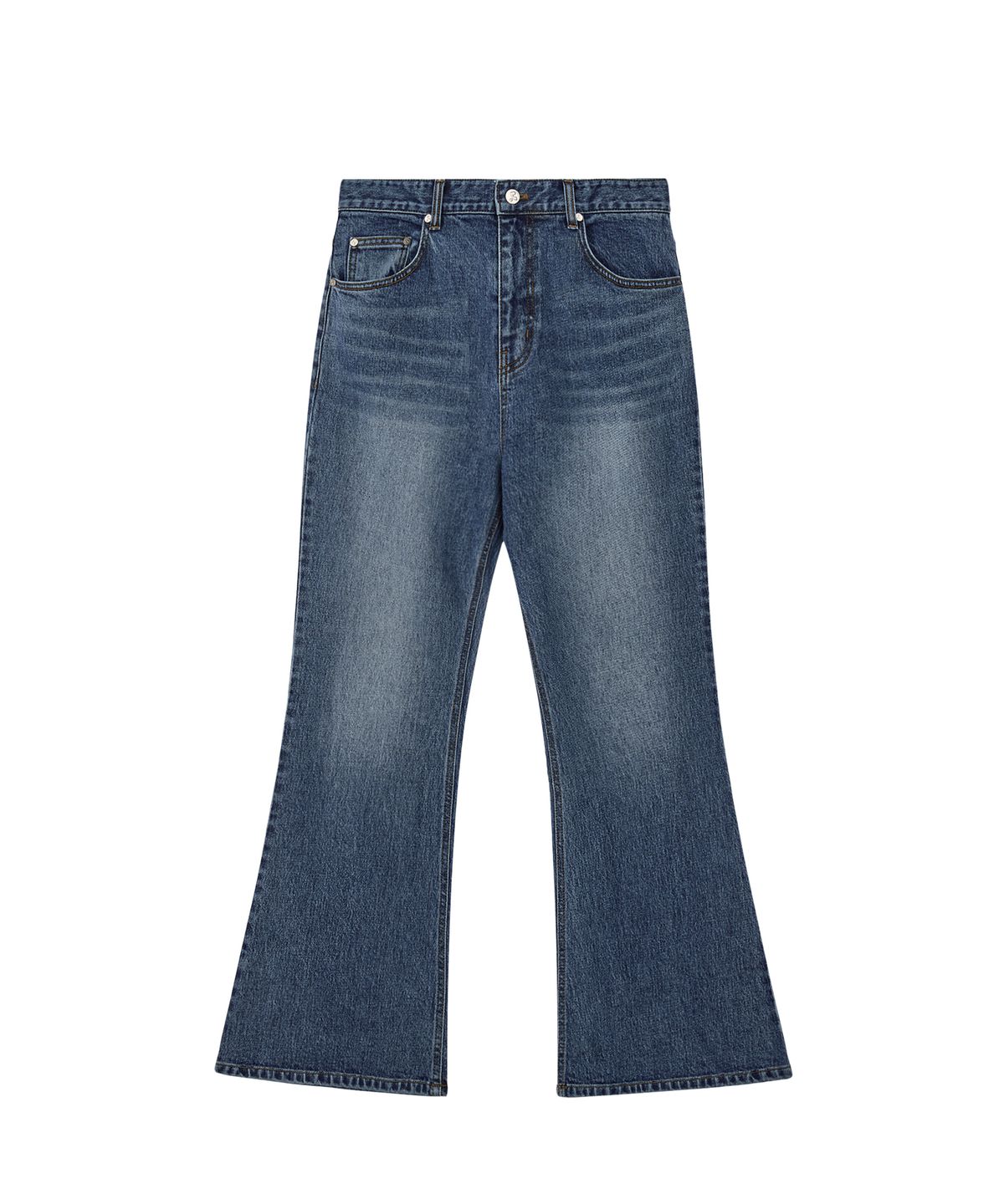 레스트앤레크레이션(REST&RECREATION) WIDE FLARE JEANS - BLUE