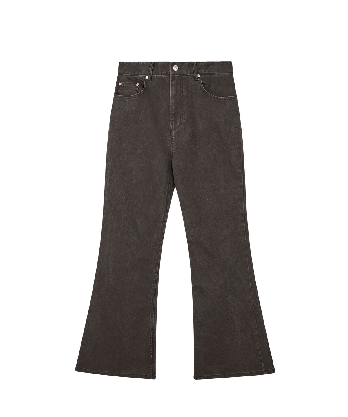 레스트앤레크레이션(REST&RECREATION) WIDE FLARE JEANS - BROWN