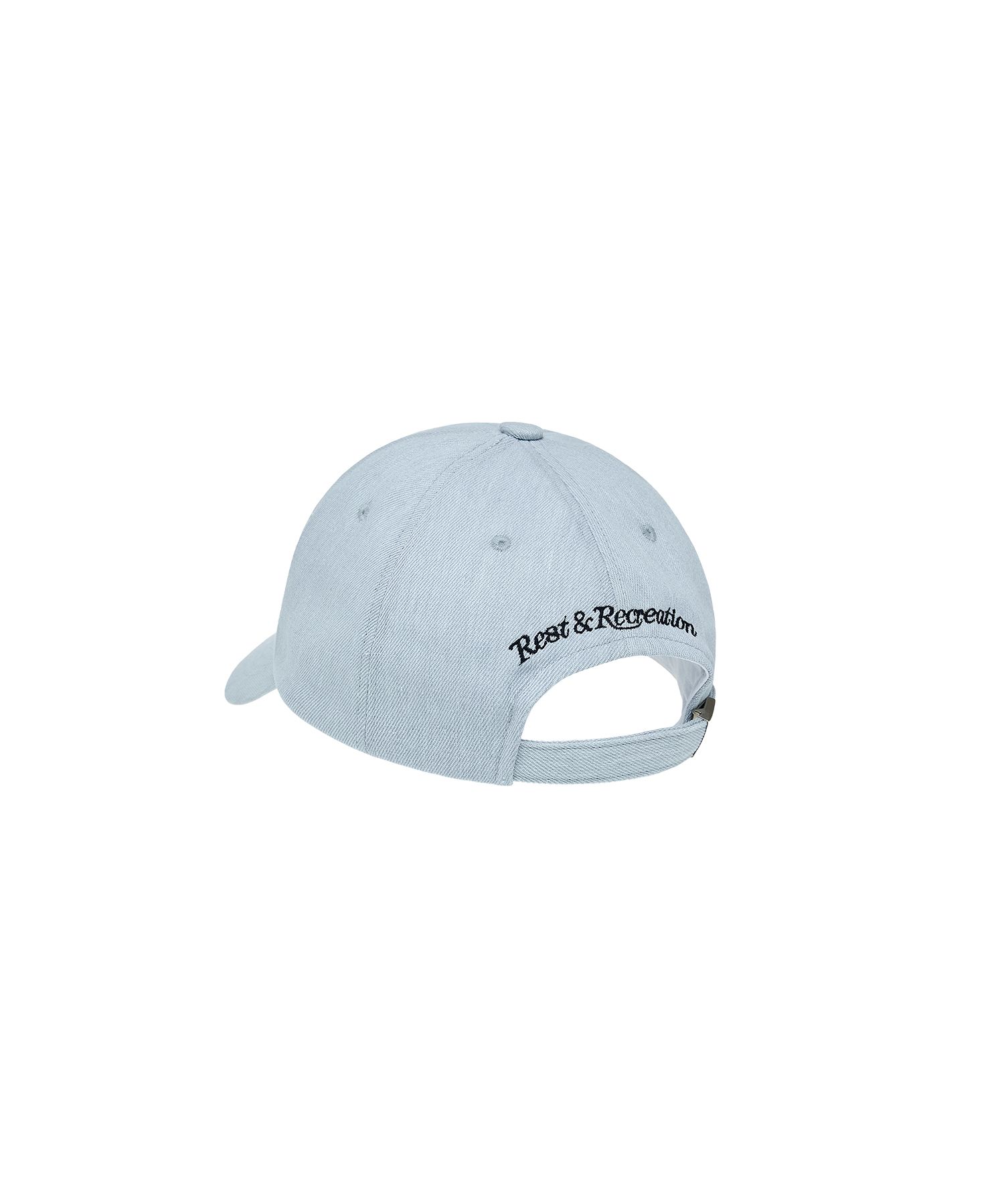 ☆Rest & Recreation☆ DENIM LOGO CAP LIGHT BLUE MUSINSA | REST&RECREATION DENIM LOGO CAP - LIGHT BLUE