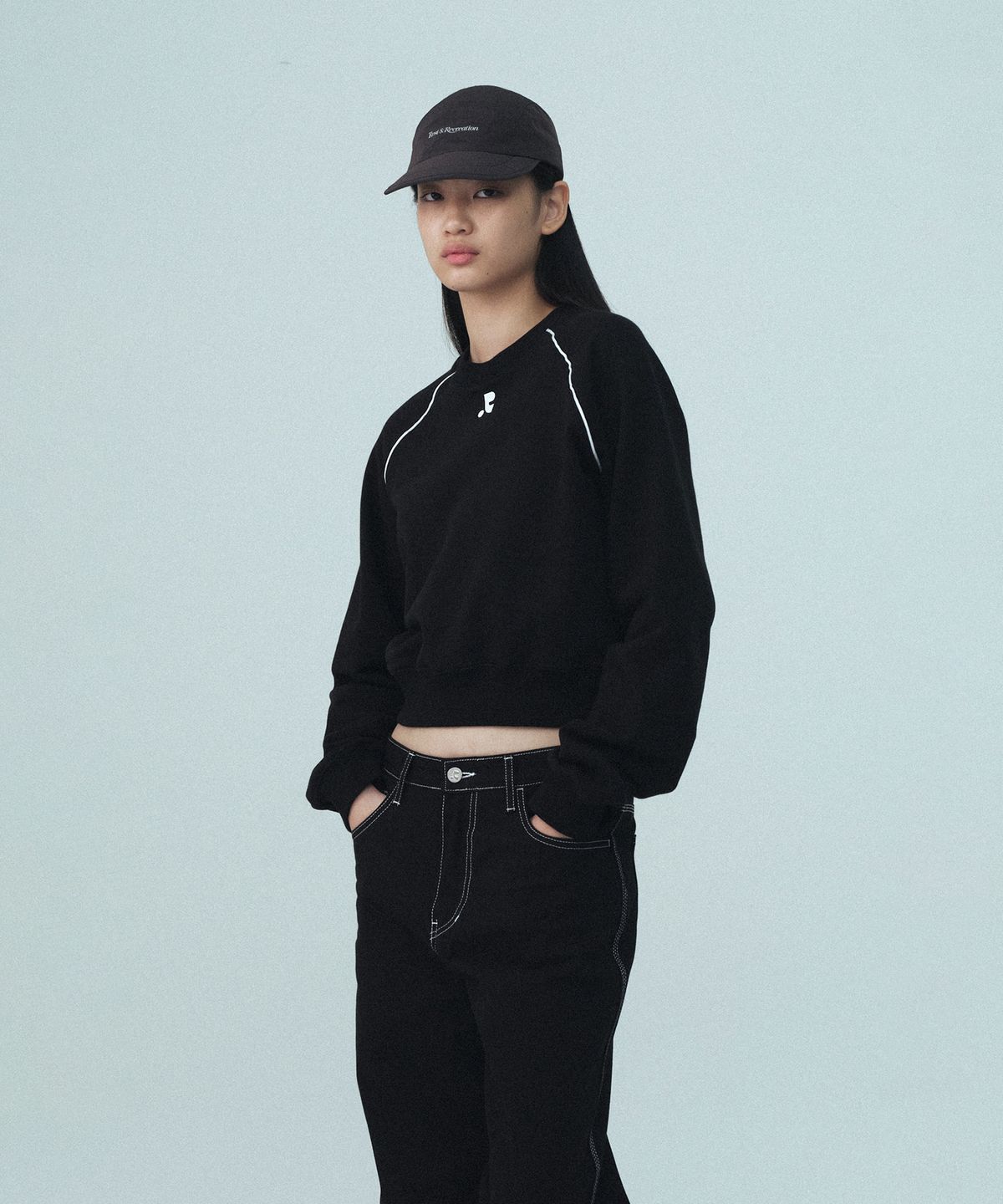 레스트앤레크레이션(REST&RECREATION) LIGHT WEIGHT CAP - CHARCOAL