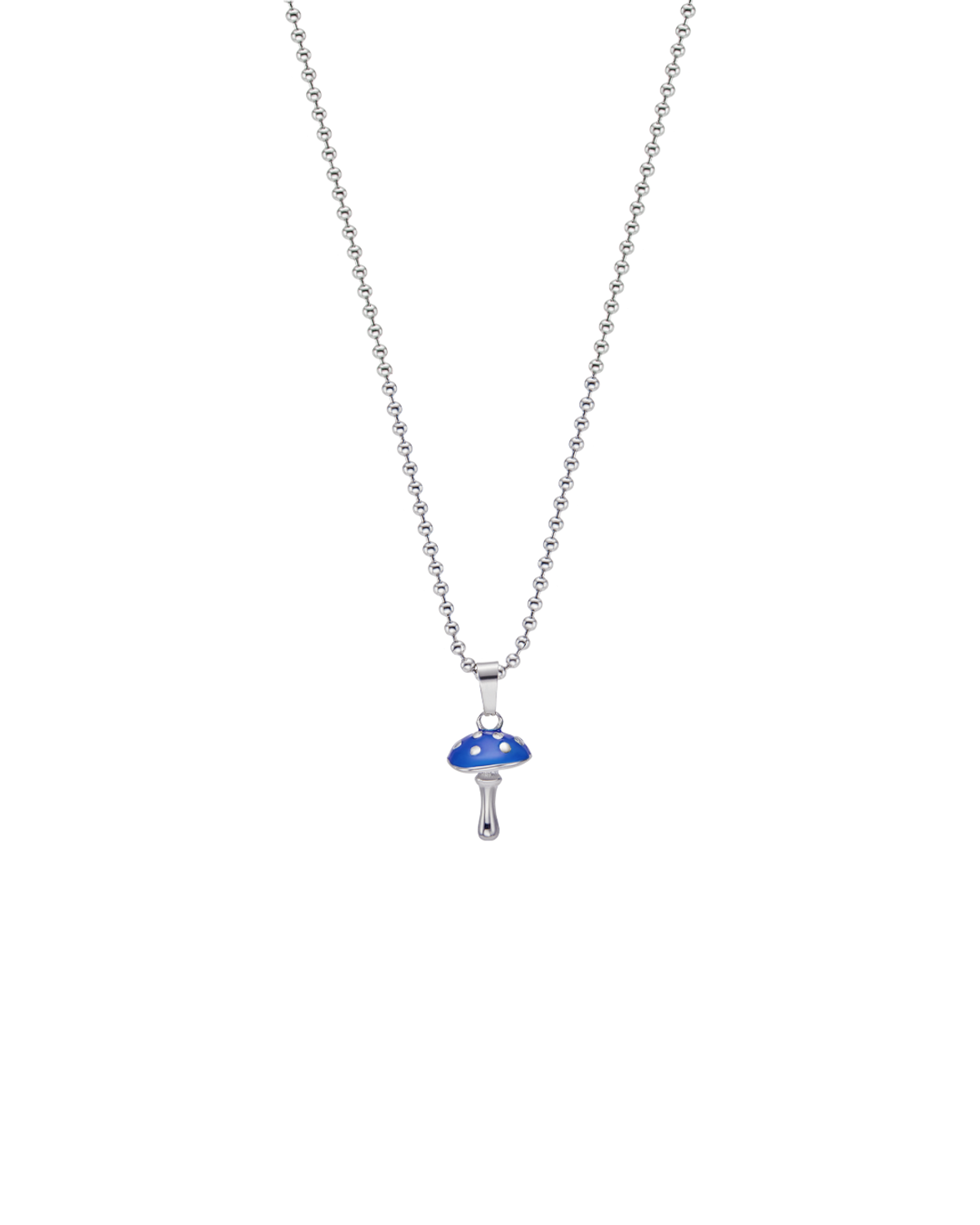 미디엄스(MEDIUMS) Magic Mushroom Necklace - Blue (매직 머쉬룸 목걸이)
