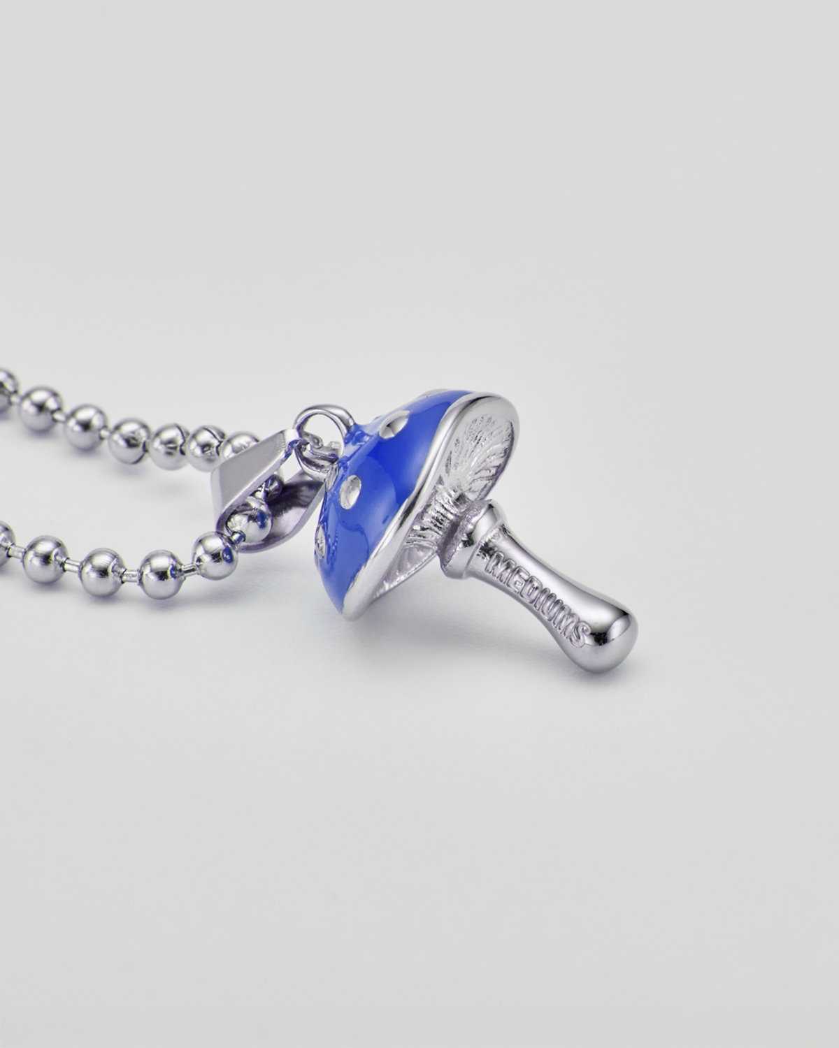 미디엄스(MEDIUMS) Magic Mushroom Necklace - Blue (매직 머쉬룸 목걸이)