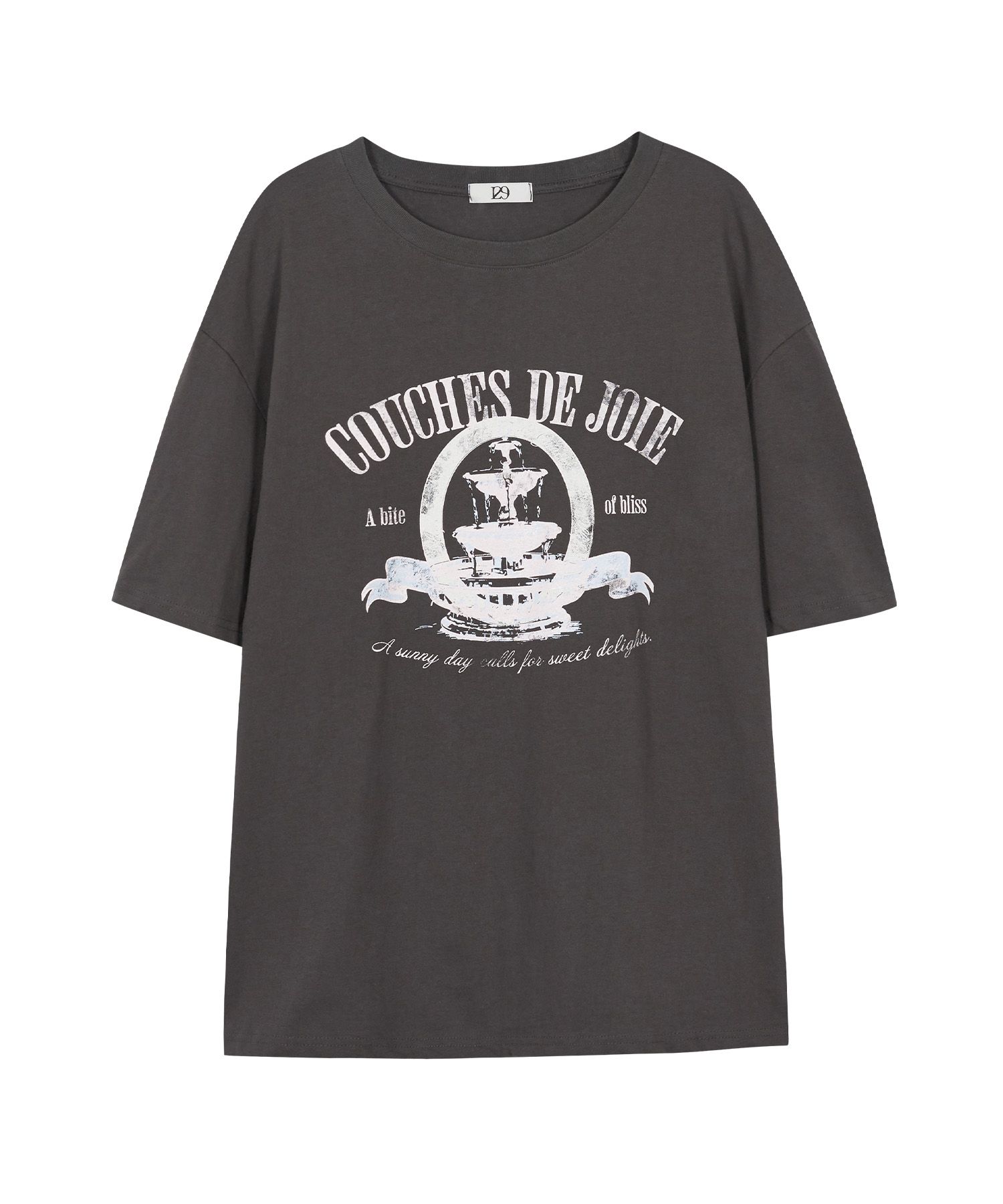 ★ILLIGO★ Drawing Park Overfit T-Shirt Back Melange MUSINSA | ILLIGO Drawing Park Overfit T-Shirt Back Melange