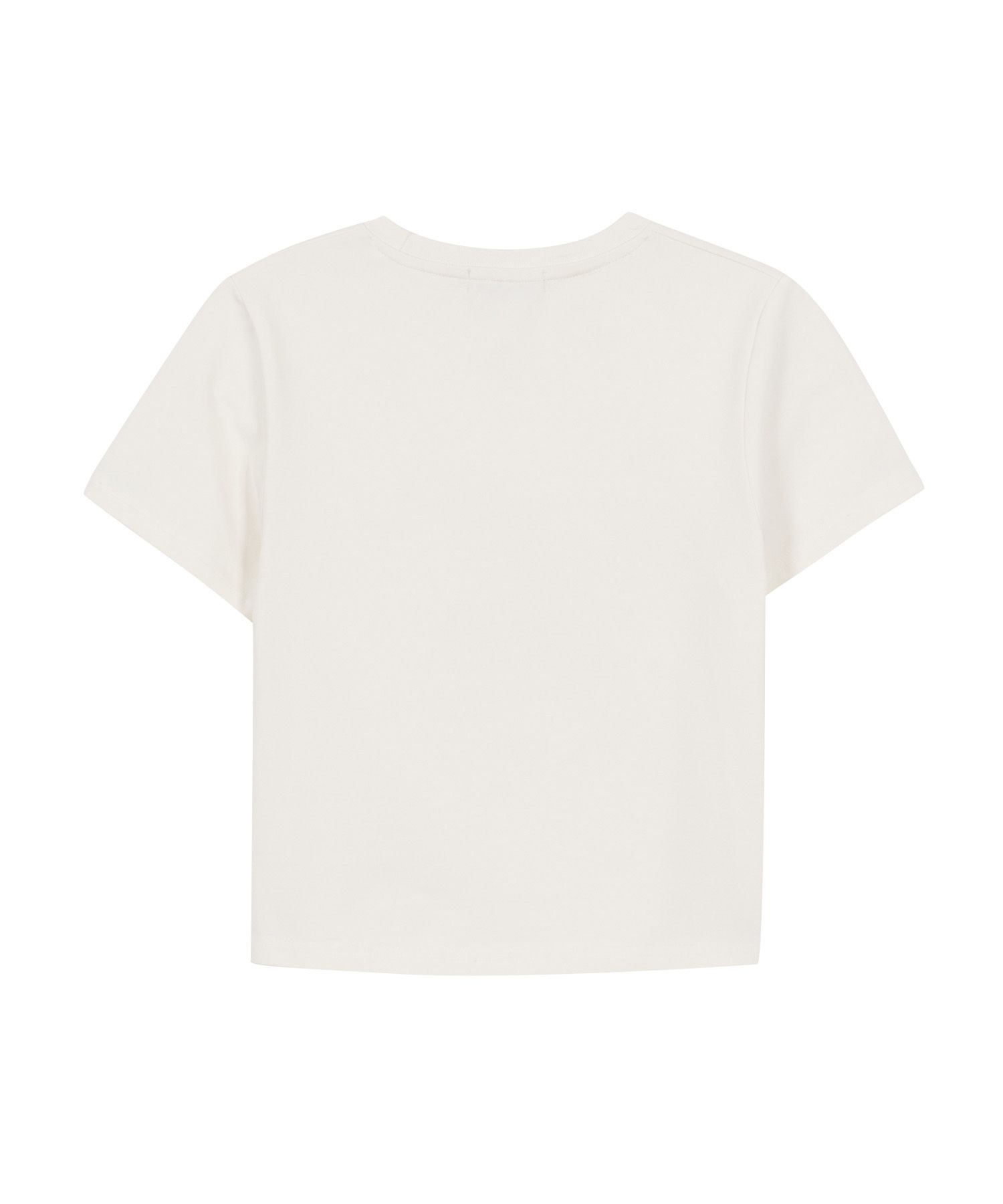 ◇ILLIGO◇ Strawberry Fitted T-shirt Cream ILLIGO] Strawberry Fitted T-shirt Cream – SellerWork