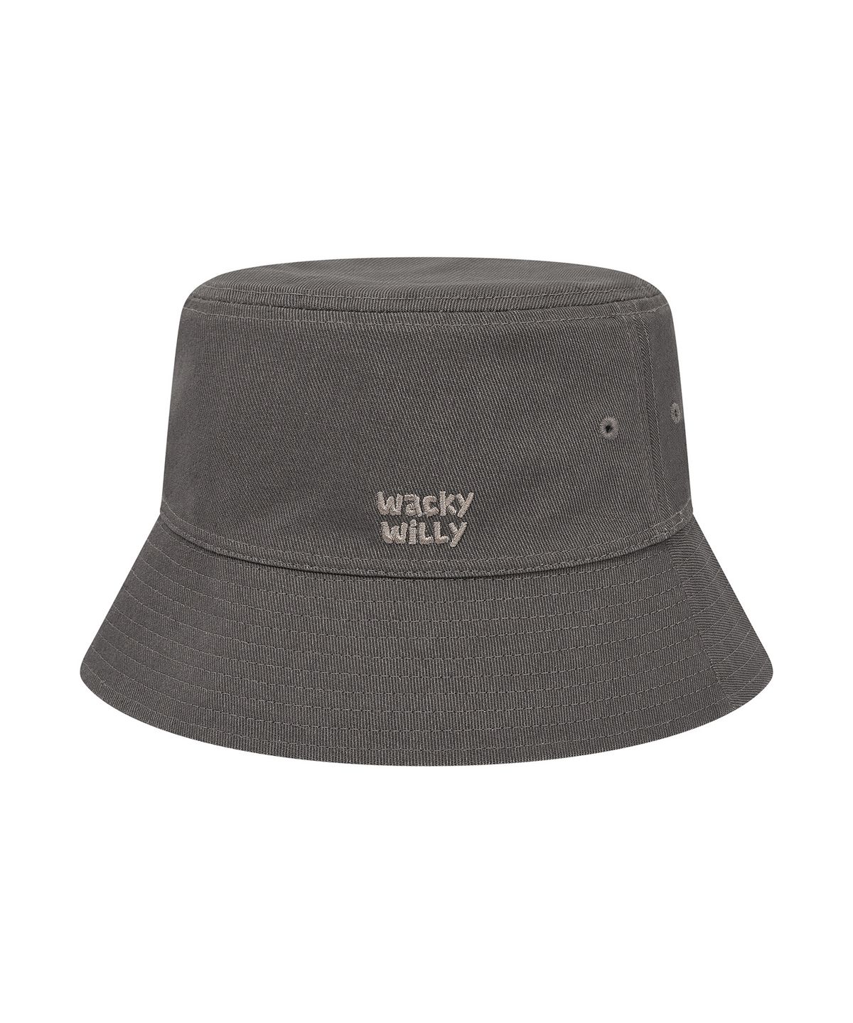 와키윌리(WACKY WILLY) 핸드드로잉 리버시블 버킷햇 네이비