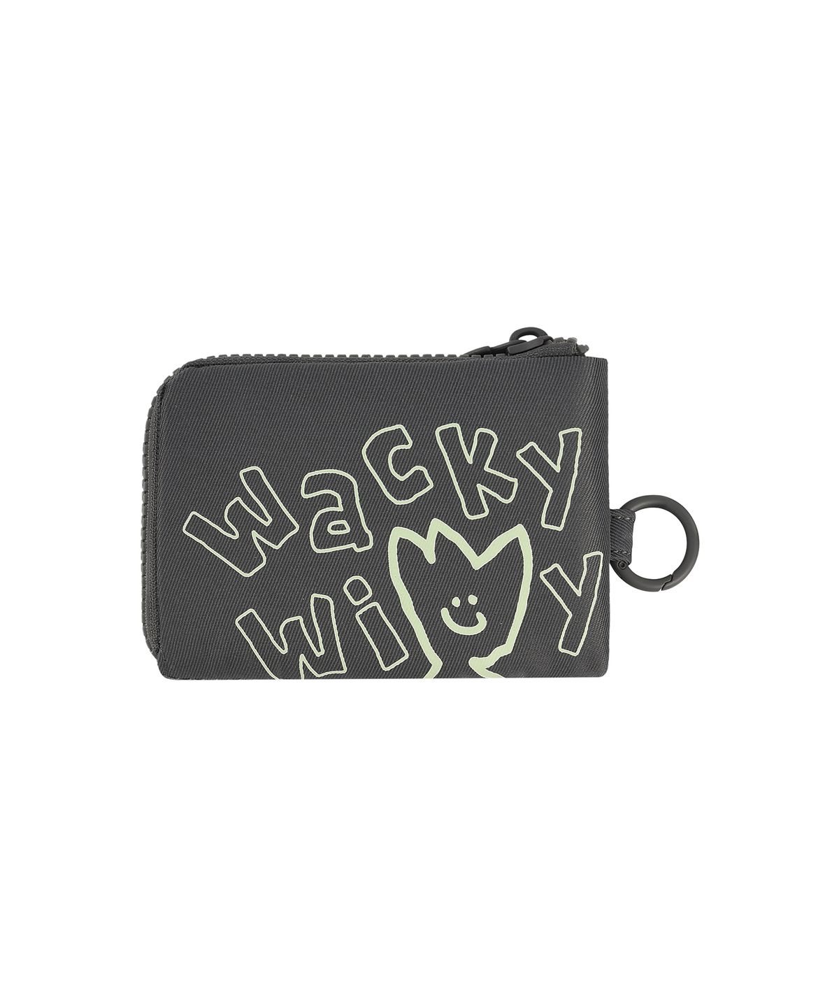 와키윌리(WACKY WILLY) 키키 미니 월렛 차콜
