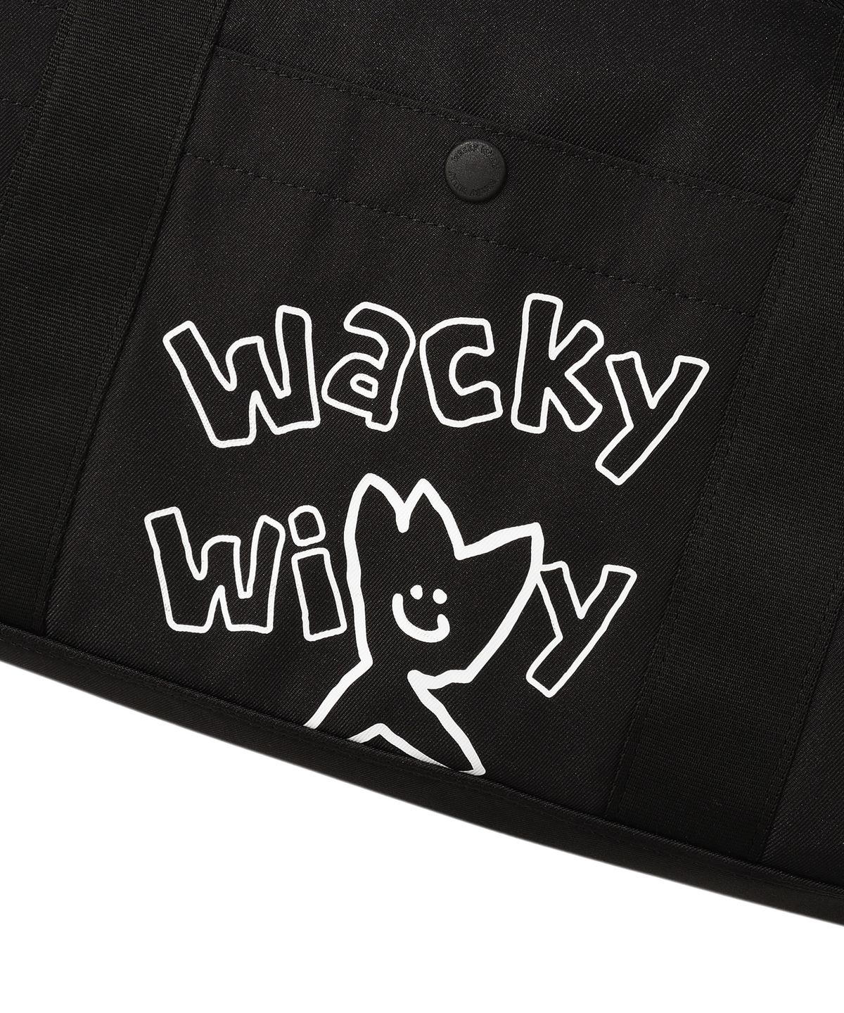 와키윌리(WACKY WILLY) 키키 보스톤백 블랙