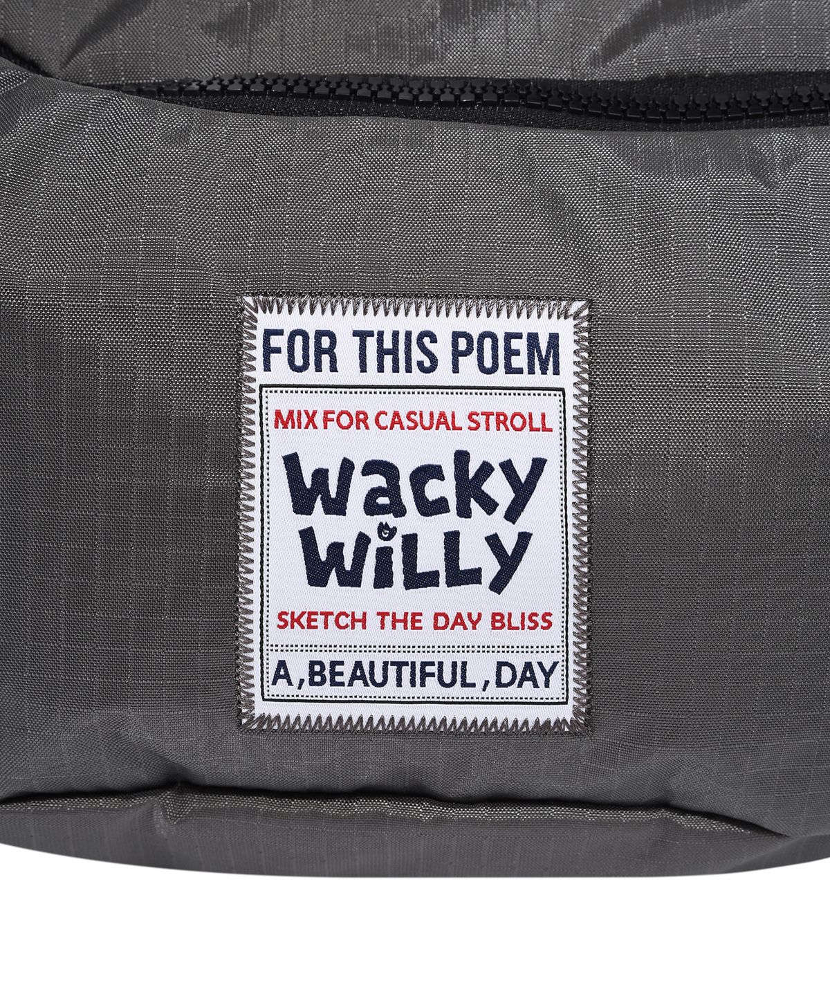 와키윌리(WACKY WILLY) 스트링 드로우 슬링백 그레이