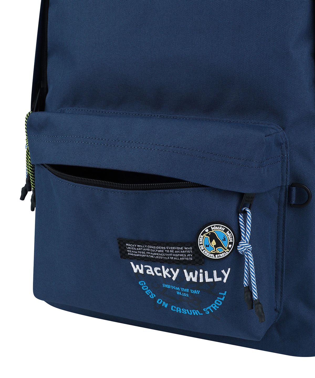와키윌리(WACKY WILLY) 와키윌리 데일리 백팩 네이비