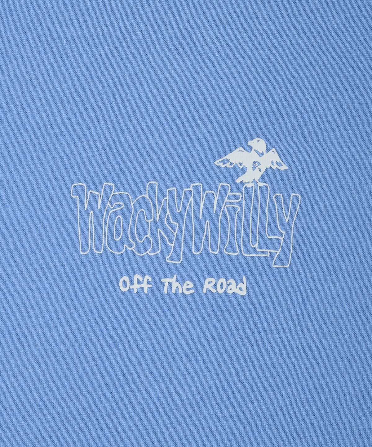 와키윌리(WACKY WILLY) 픽쳐 그래픽 맨투맨 블루