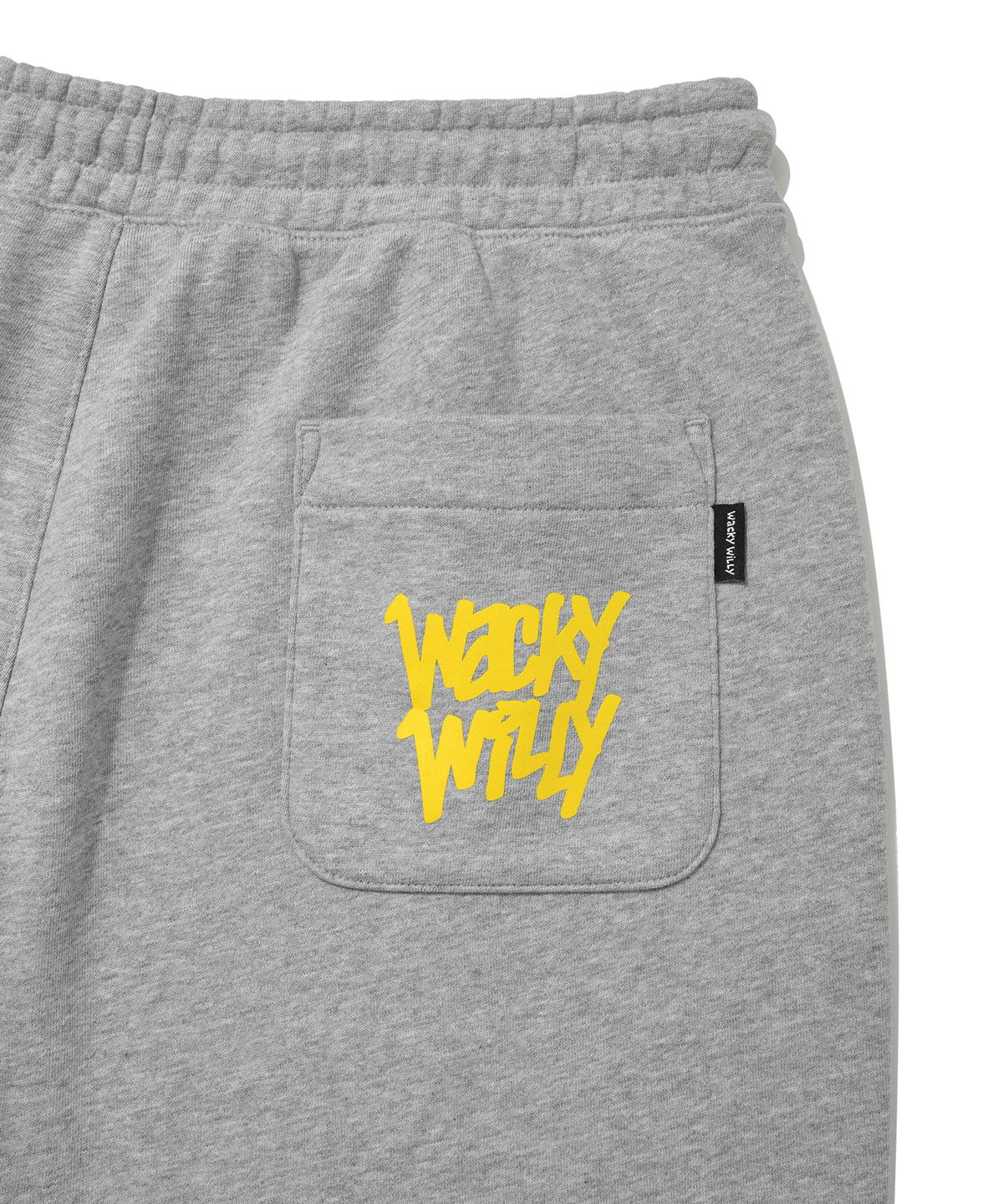 와키윌리(WACKY WILLY) 키키 올오버 그래픽 스웻 팬츠 그레이
