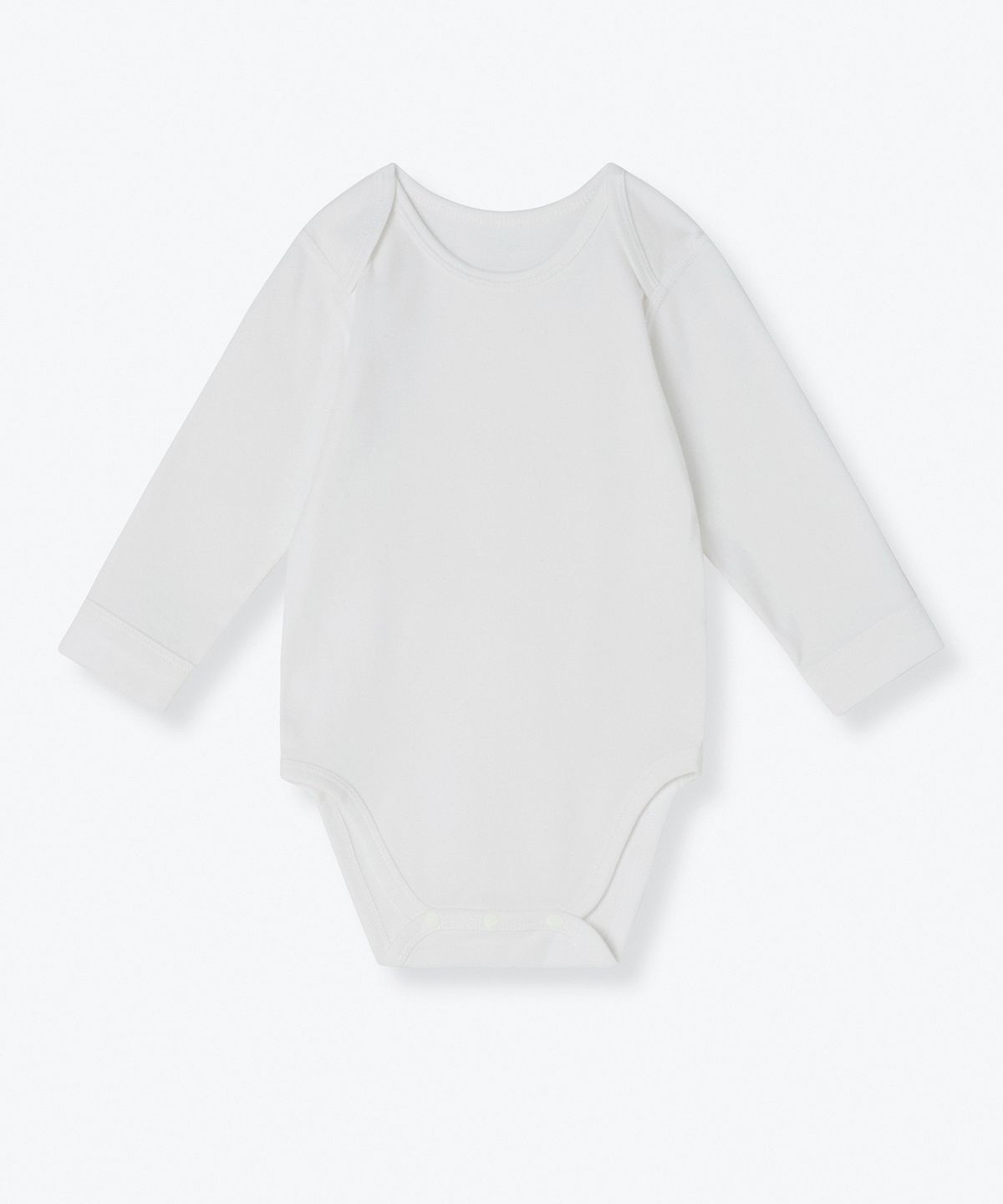 무신사 스탠다드 키즈(MUSINSA STANDARD KIDS) 베이비 링거 바디수트 2팩 [화이트/화이트 파스텔 블루]