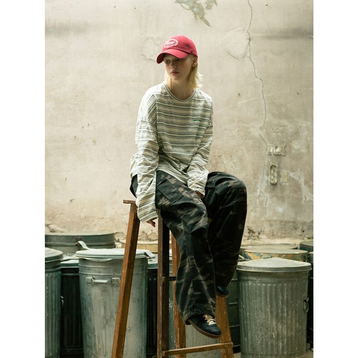 샌드 사운드(SAND SOUND) Camouflage Pants  Khaki