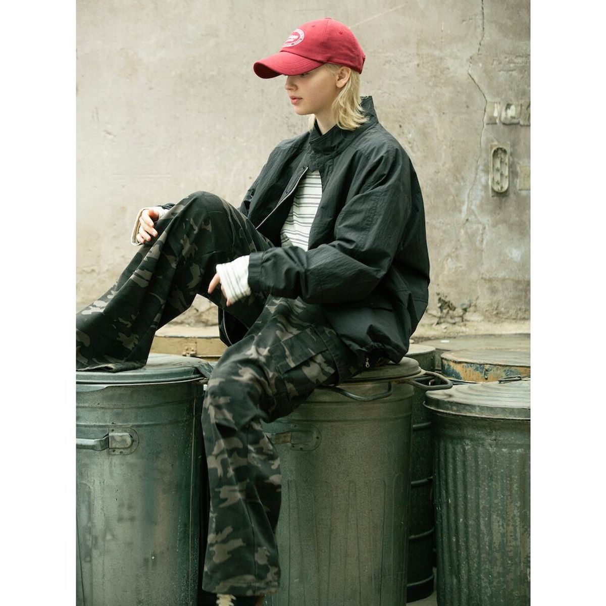 샌드 사운드(SAND SOUND) Camouflage Pants  Khaki
