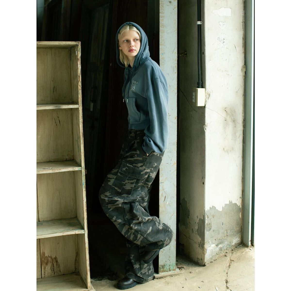 샌드 사운드(SAND SOUND) Camouflage Pants  Khaki