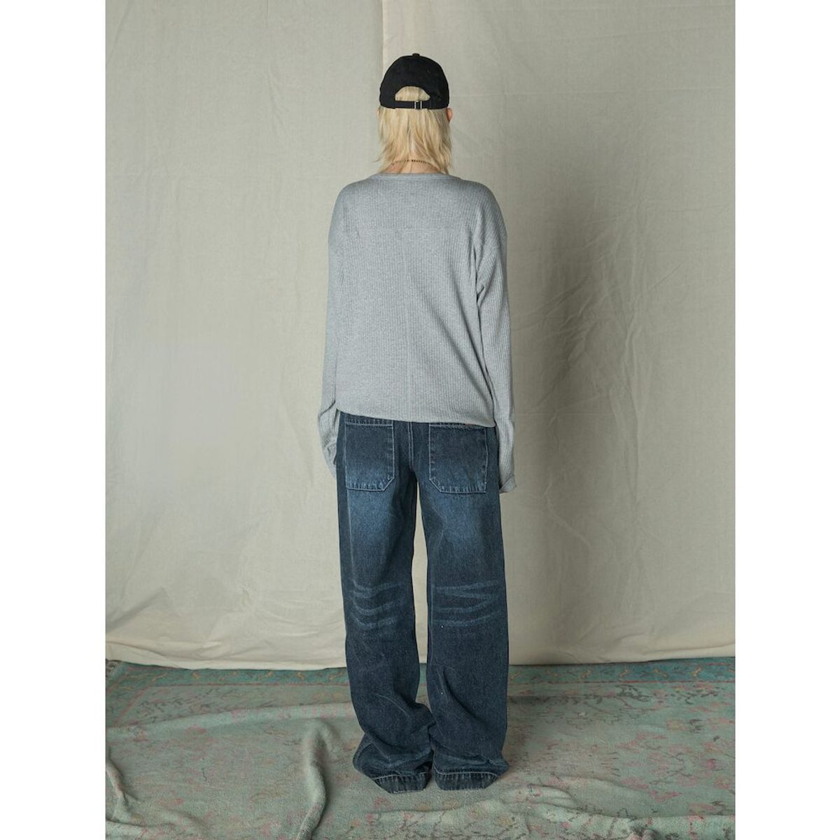 샌드 사운드(SAND SOUND) Nep Vintage Denim Pants  Navy