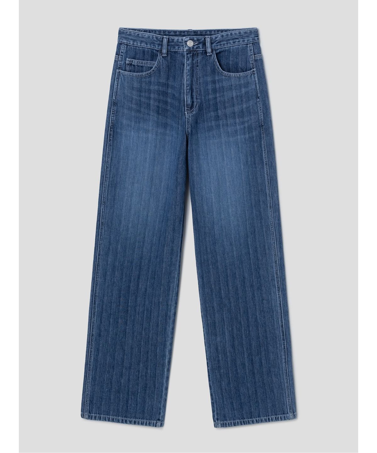 샌드 사운드(SAND SOUND) Women Slub Denim Pants   Blue