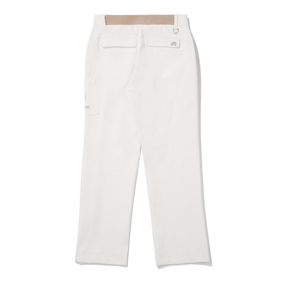 말본 골프(MALBON GOLF) 허리 액션 밴드 퍼포먼스 팬츠 OFF WHITE (WOMAN)