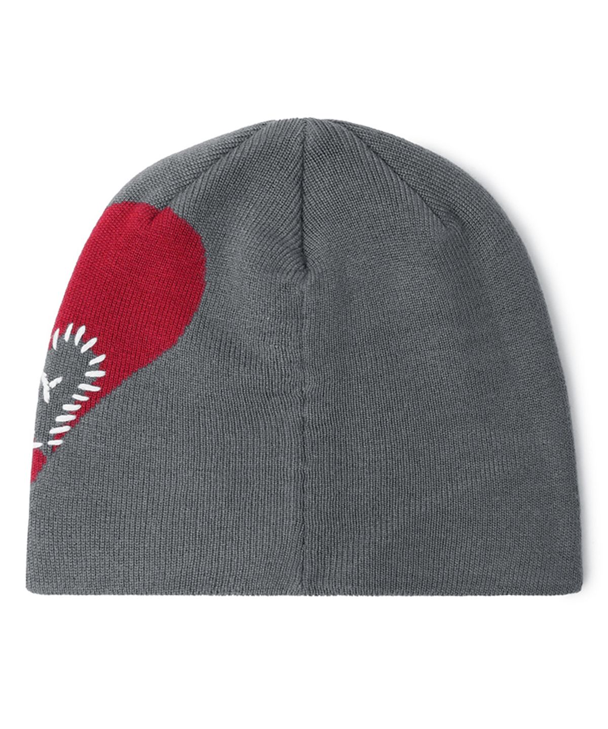 오픈야드(오와이)(OPENYARD(OY)) STITCHED HEART BEANIE - GREY