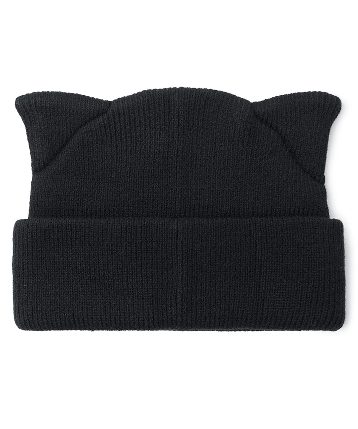오픈야드(오와이)(OPENYARD(OY)) EAR LOGO BEANIE - BLACK