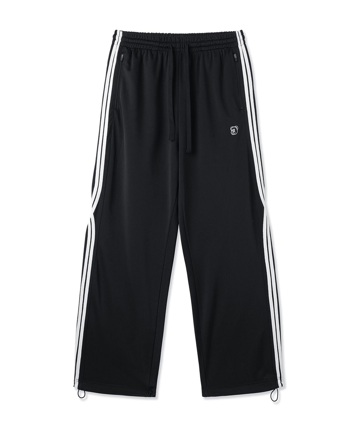 오픈야드(오와이)(OPENYARD(OY)) INTERSECT TRACK PANTS - BLACK