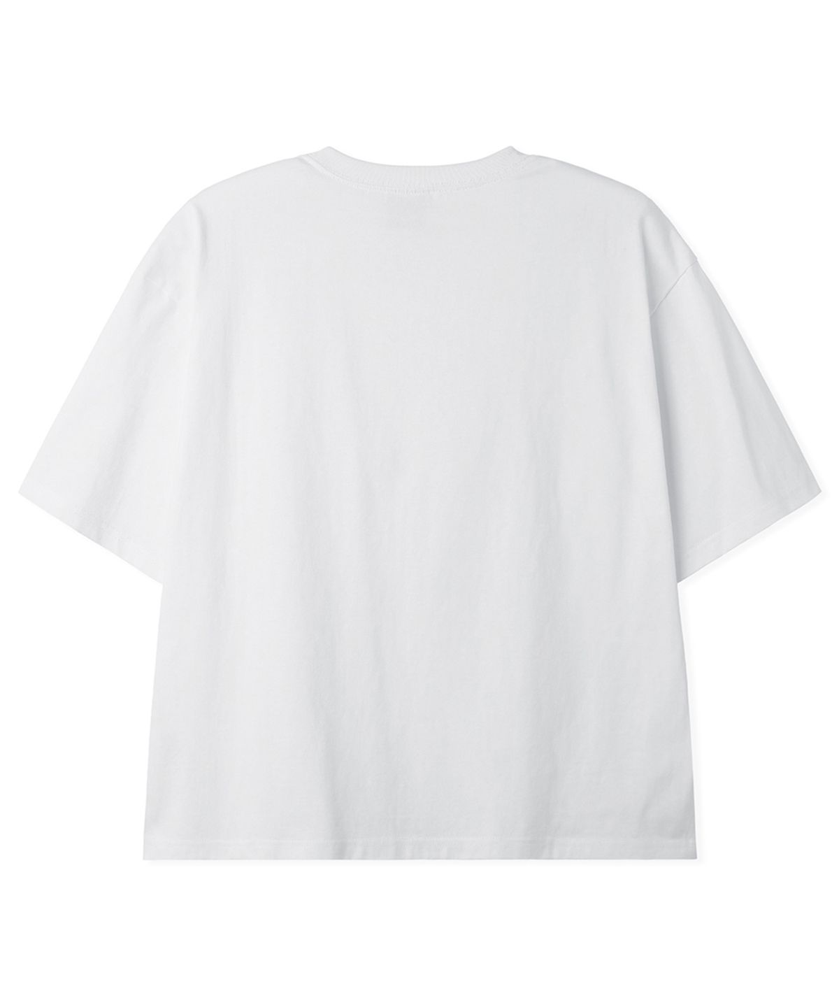 오픈야드(오와이)(OPENYARD(OY)) BONE HAND CROPPED TEE - WHITE