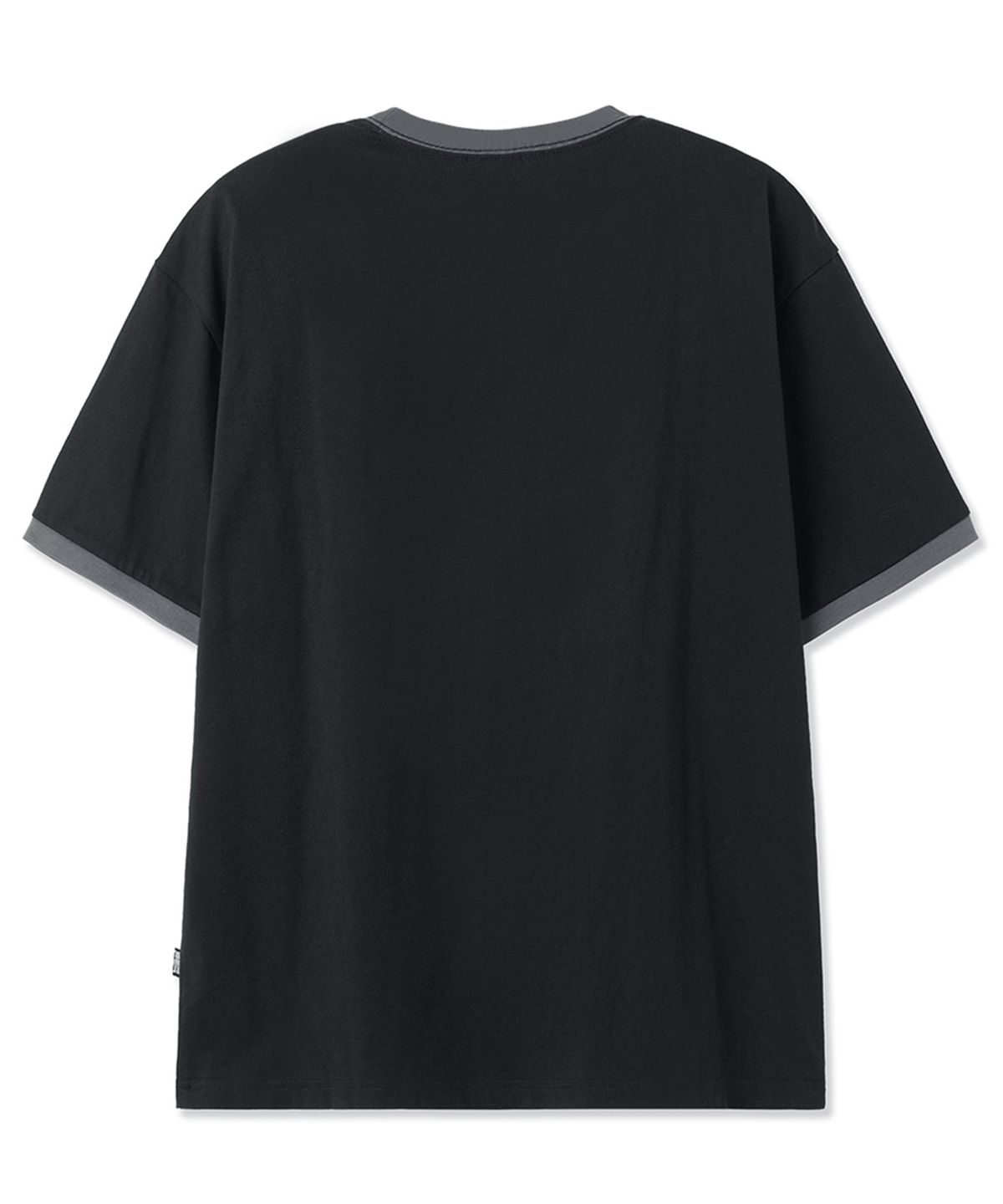 오픈야드(오와이)(OPENYARD(OY)) ODOLLY COTY RINGER TEE - BLACK