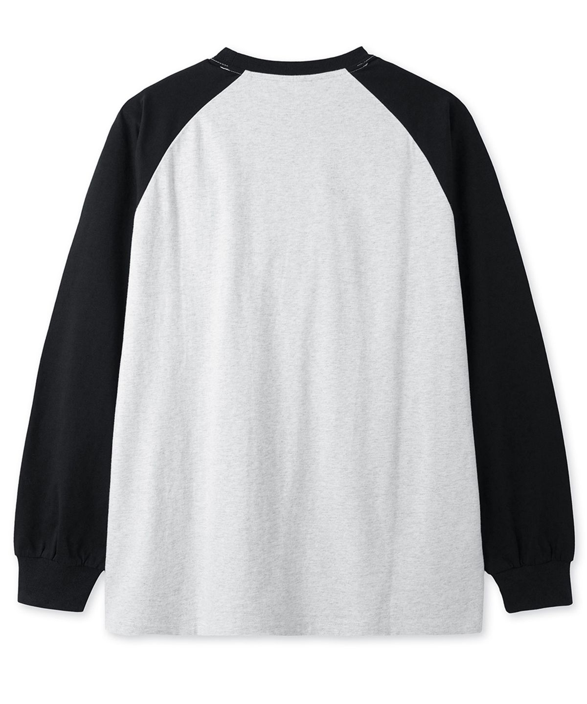 오픈야드(오와이)(OPENYARD(OY)) ODOLLY RAGLAN L/S TEE - LIGHT MELANGE