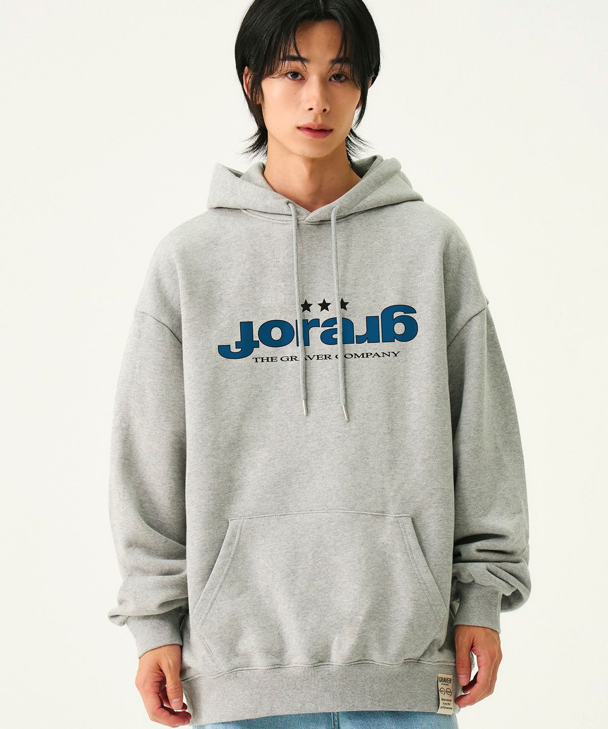 그레이버(GRAVER) [UNISEX]GRAR-OF 후드티_4color